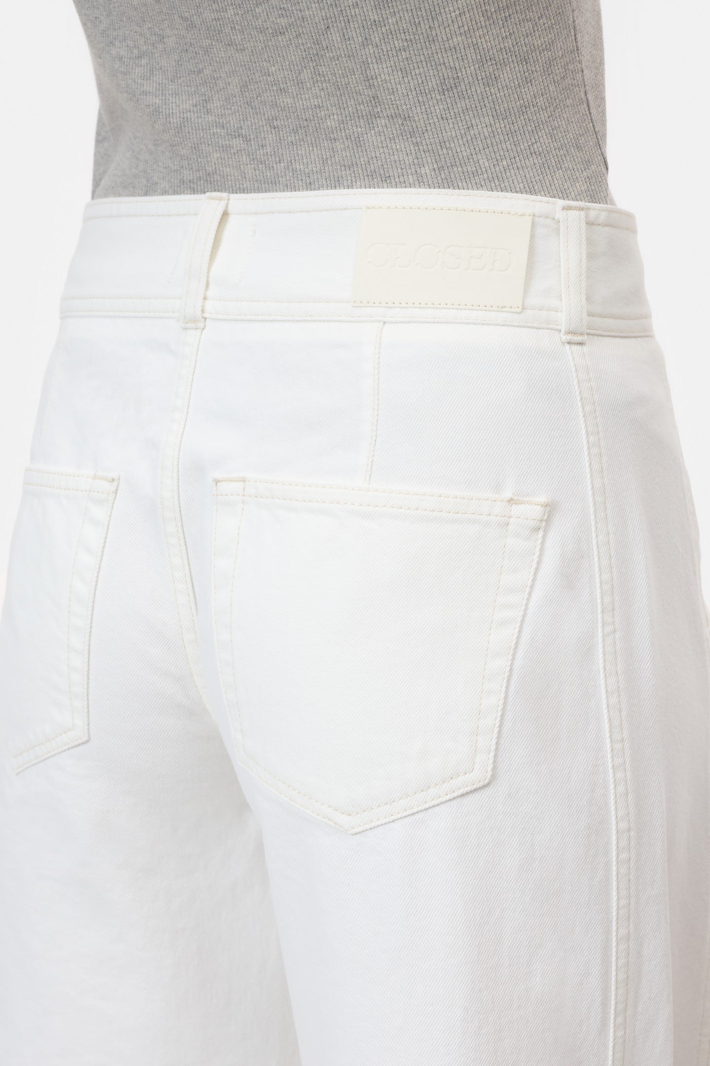 FLOWER-X PANTS ECRU 7