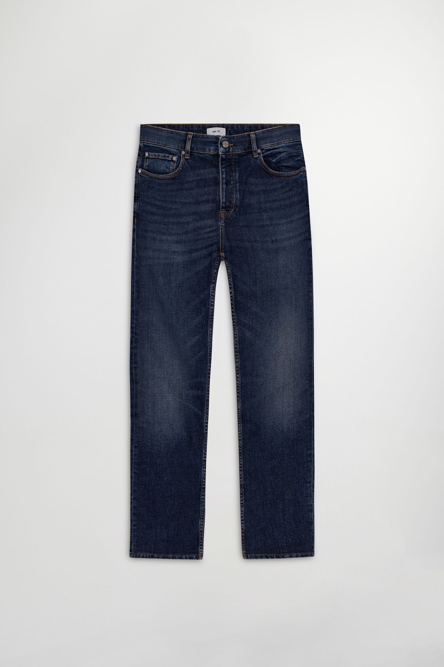 NN07 JOHNNY 1839 MEN'S STRAIGHT FIT LONG JEANS BLUE DENIM 3