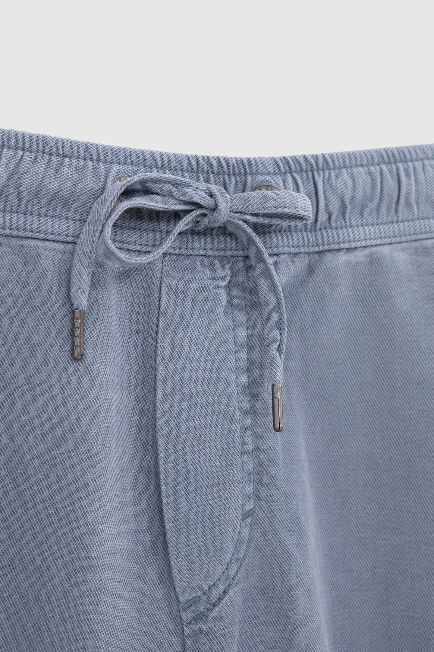 LIGHT BLUE LYOCELL® ELASTICATED WAIST JOGGERS 8
