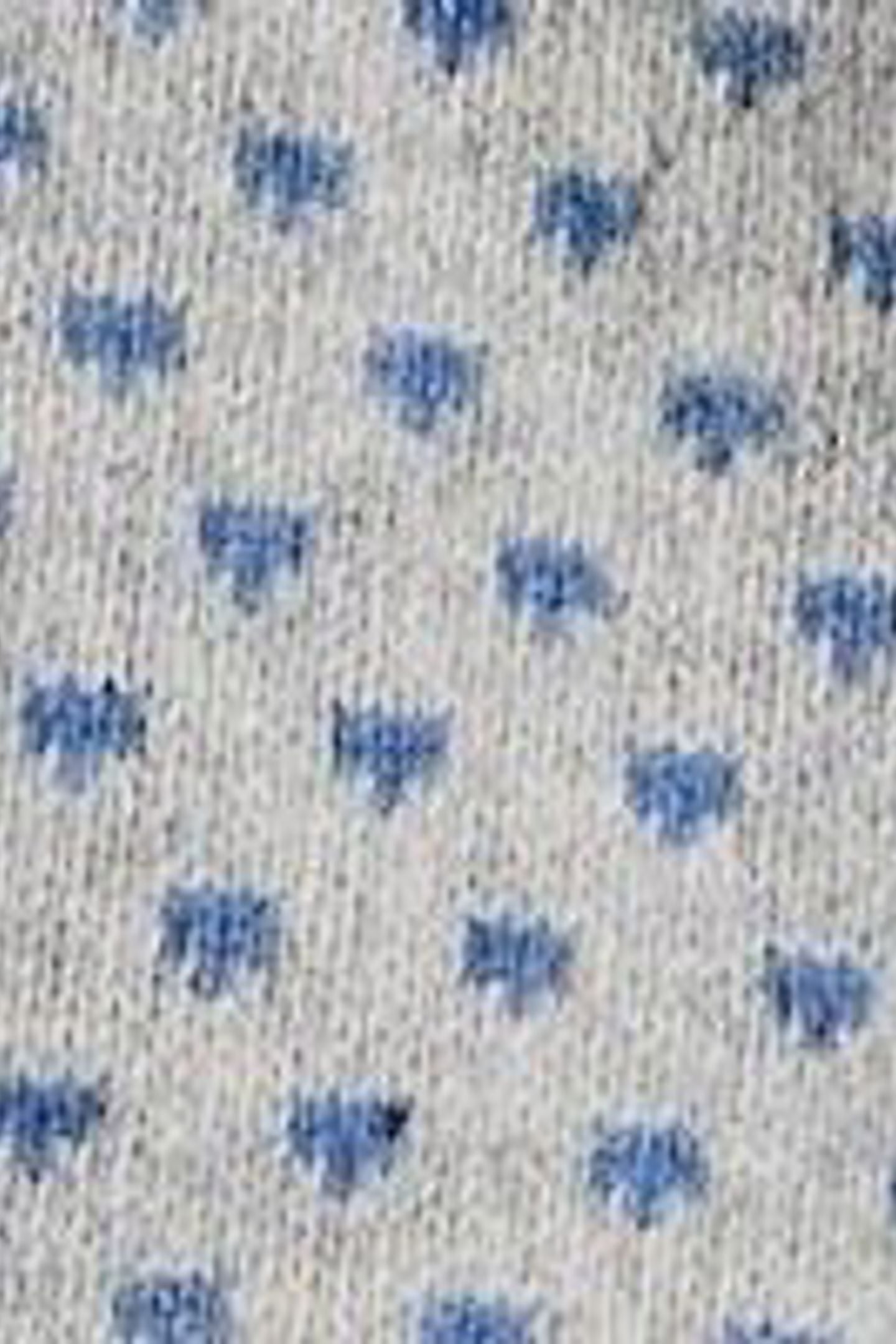 MINI HEART FAIRISLE JUMPER GREY MULTI 7