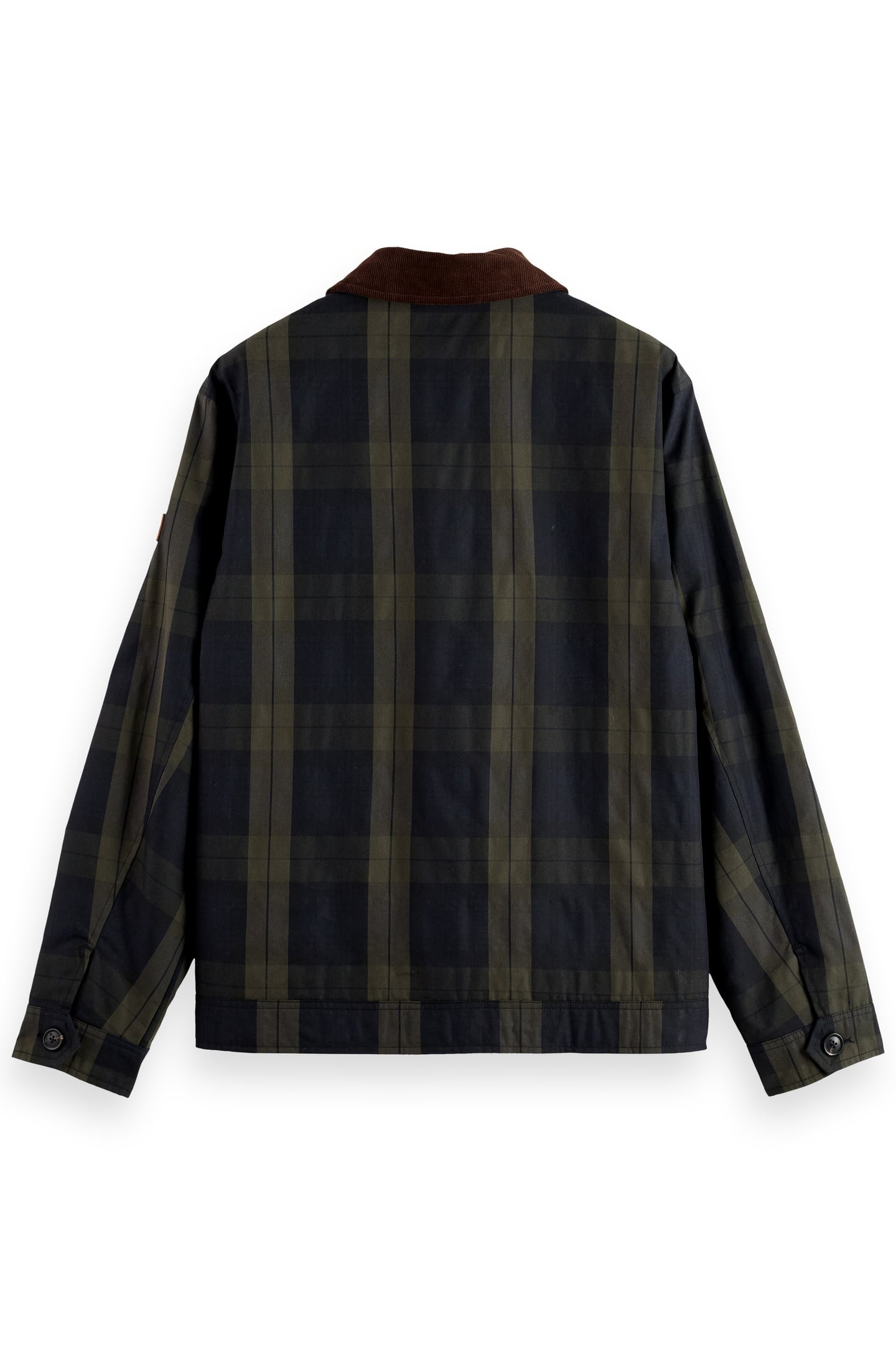 WAX COTTON JACKET BLACKWATCH CHECK 5