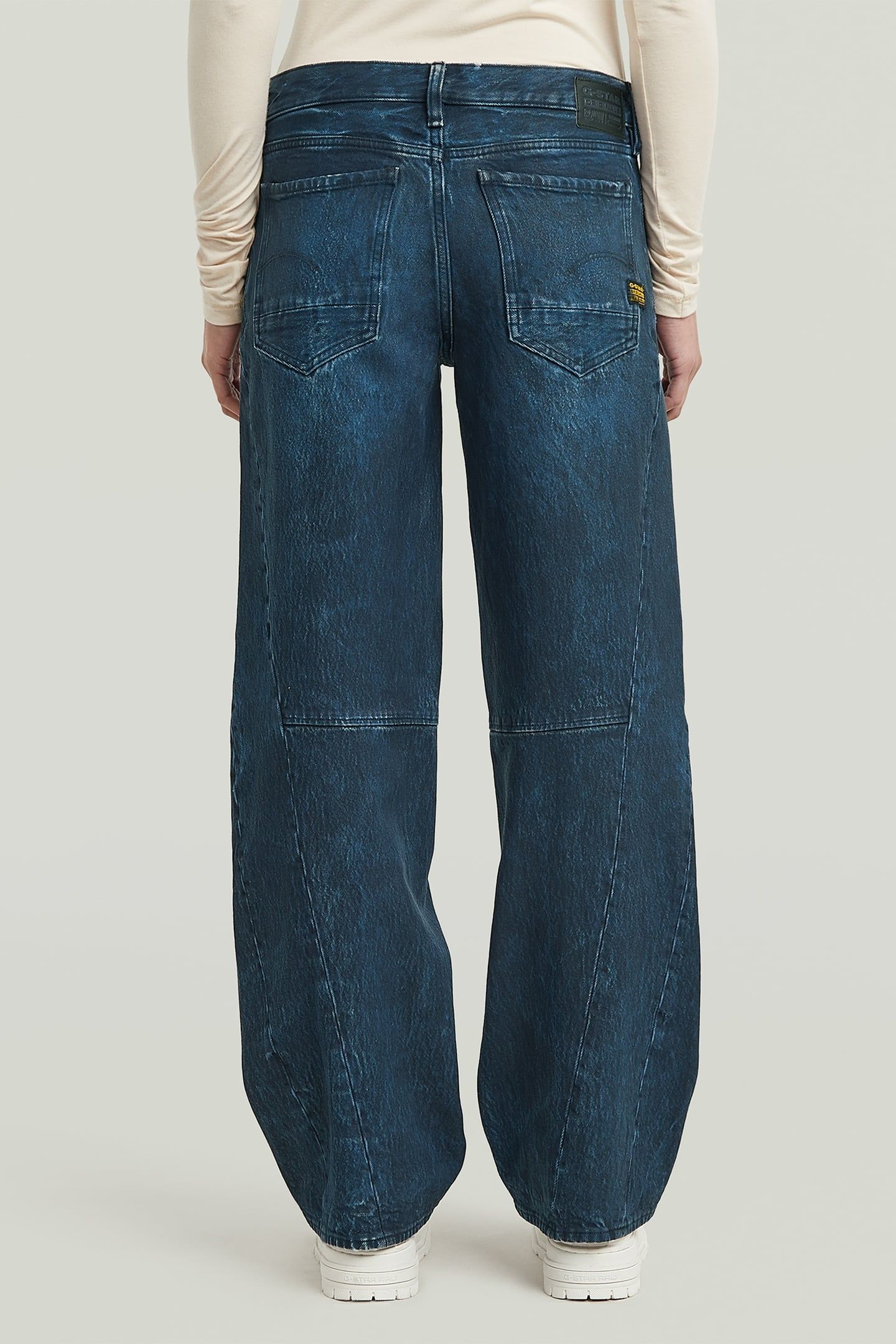 CONTOR 3D LOOSE JEANS BLUE 2
