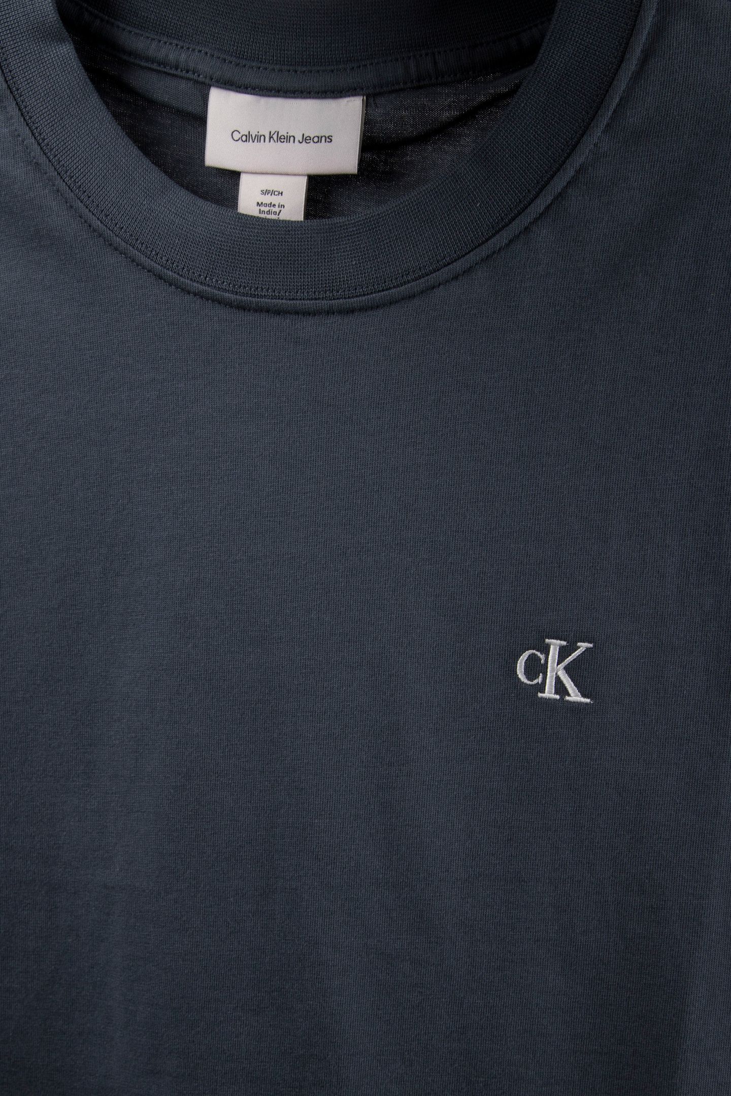SS EASY MONOGRAM TEE HARLEM NIGHT BLUE 4