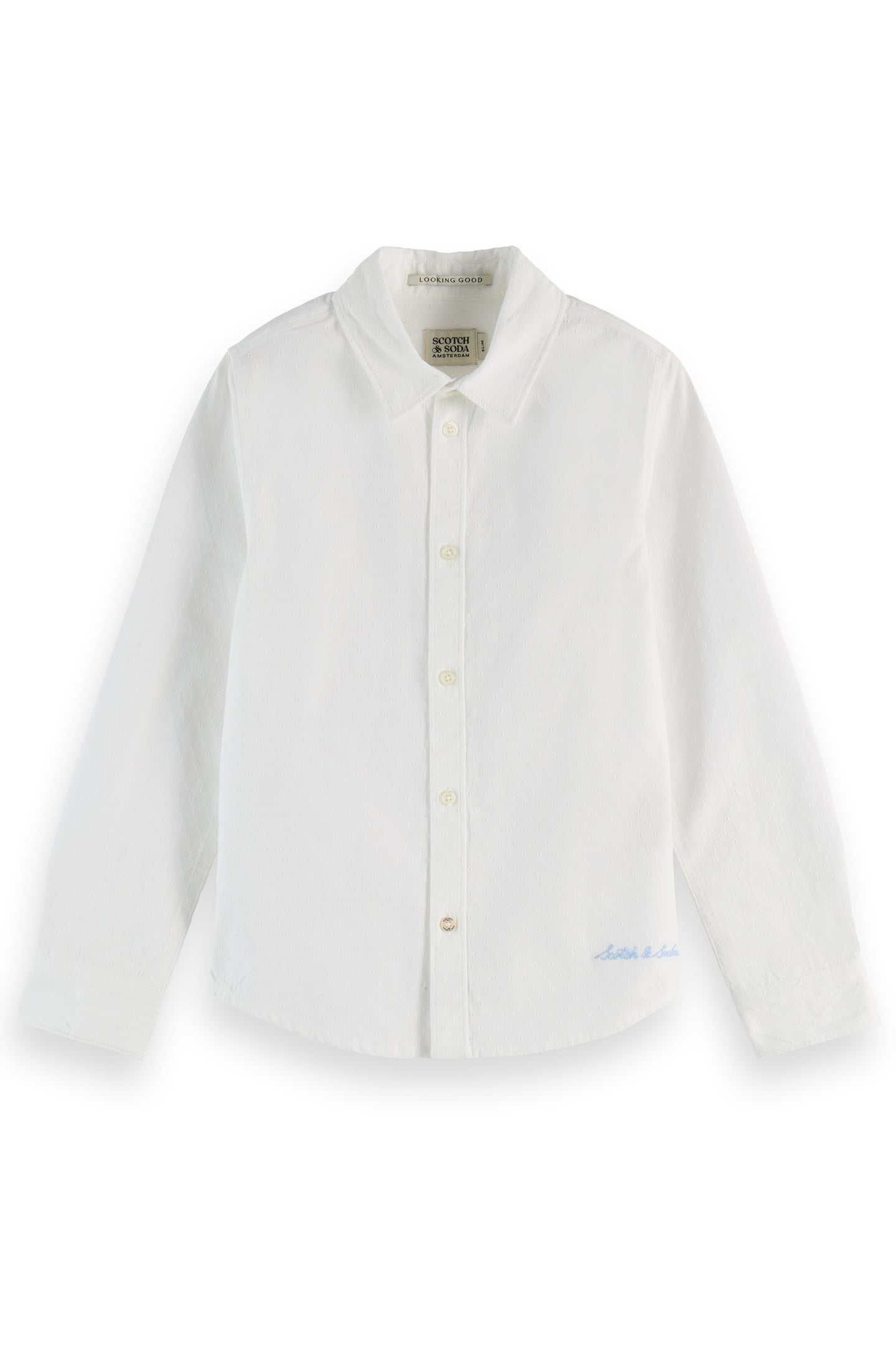 BOY CLASSIC DRESSED SHIRT STAR WHITE 1