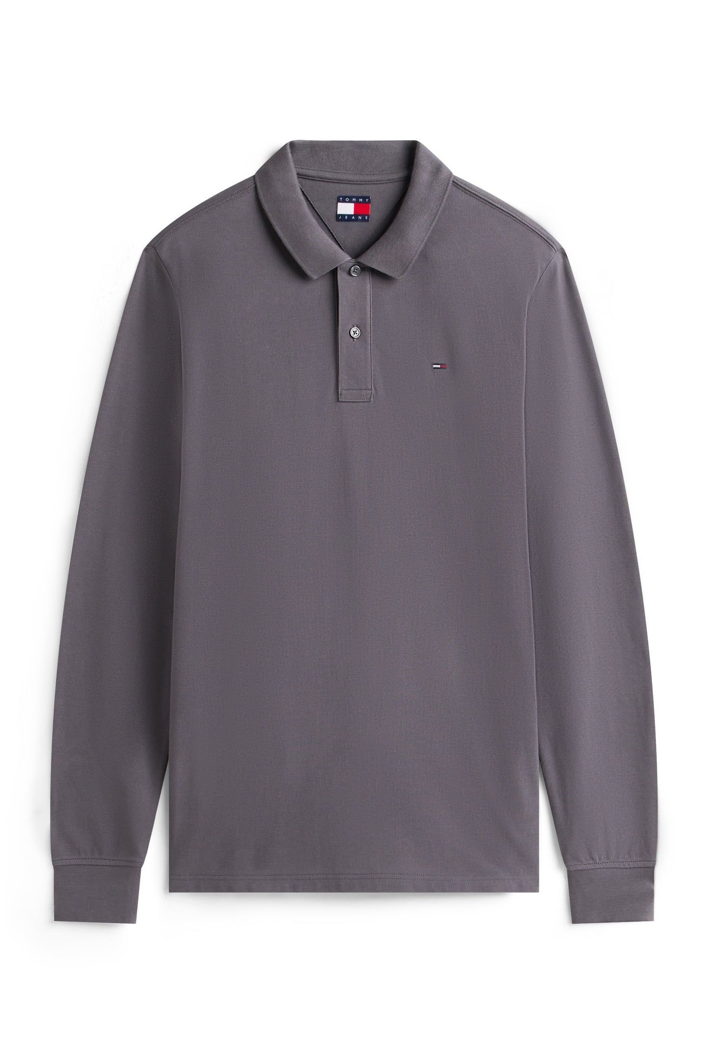 SLIM PLACKET POLO WASHED BLACK 4