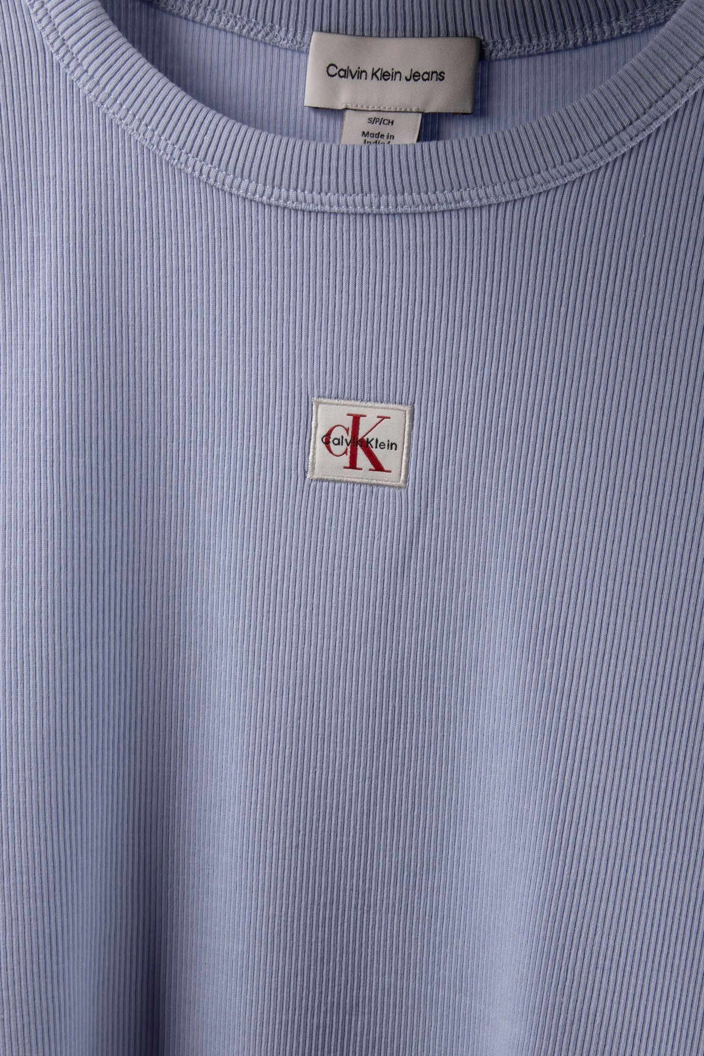 LS WOVEN LABEL 2X2 TOP CASUAL BLUE 4