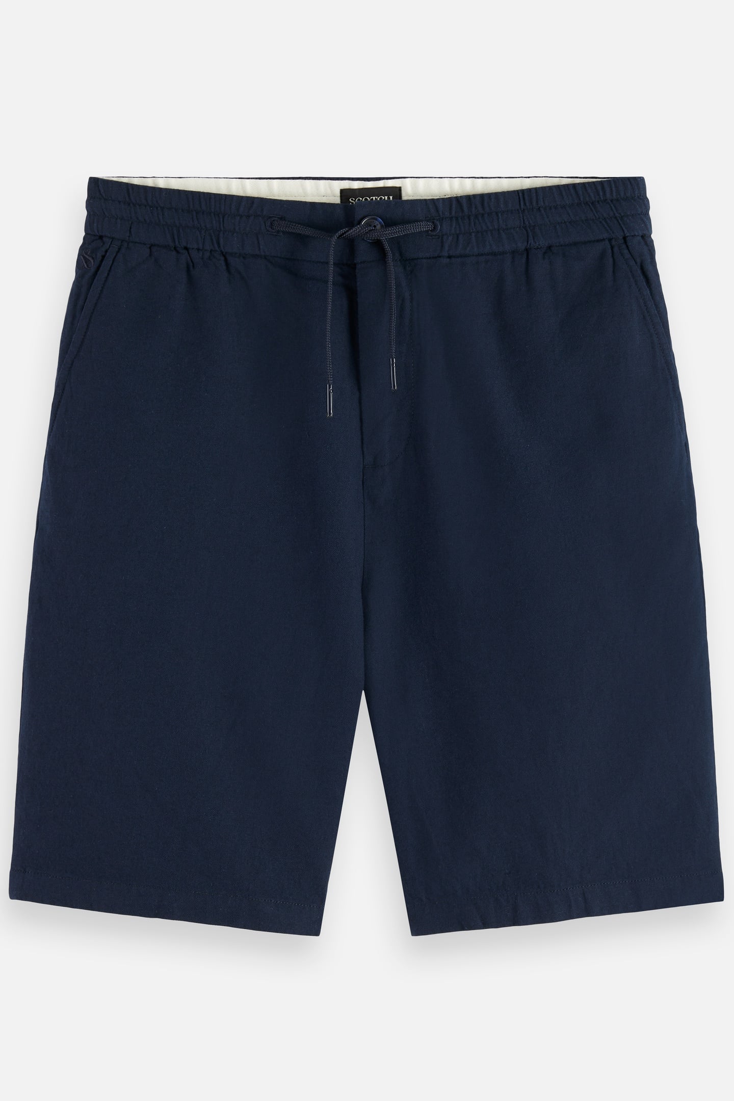 CORE - FAVE - COTTON-LINEN TWILL BERMUDA SHORT NIGHT 5