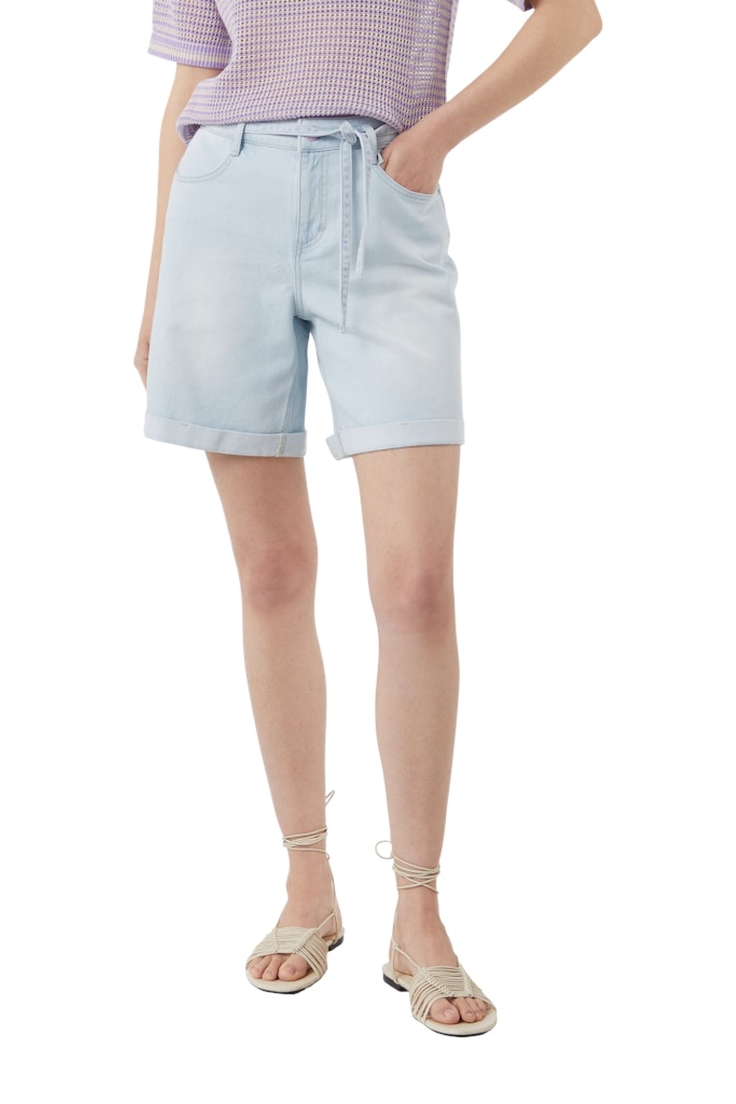 JEANS SHORTS BLUE DENIM 1
