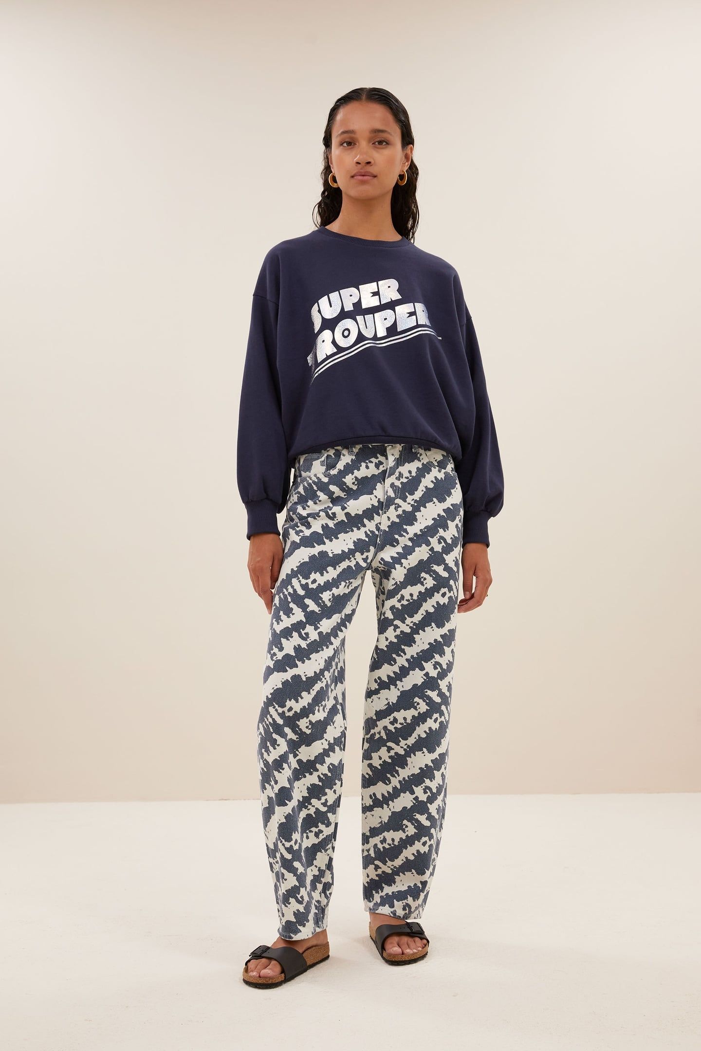 BIBI SUPER SWEATER UNIFORM BLUE 1