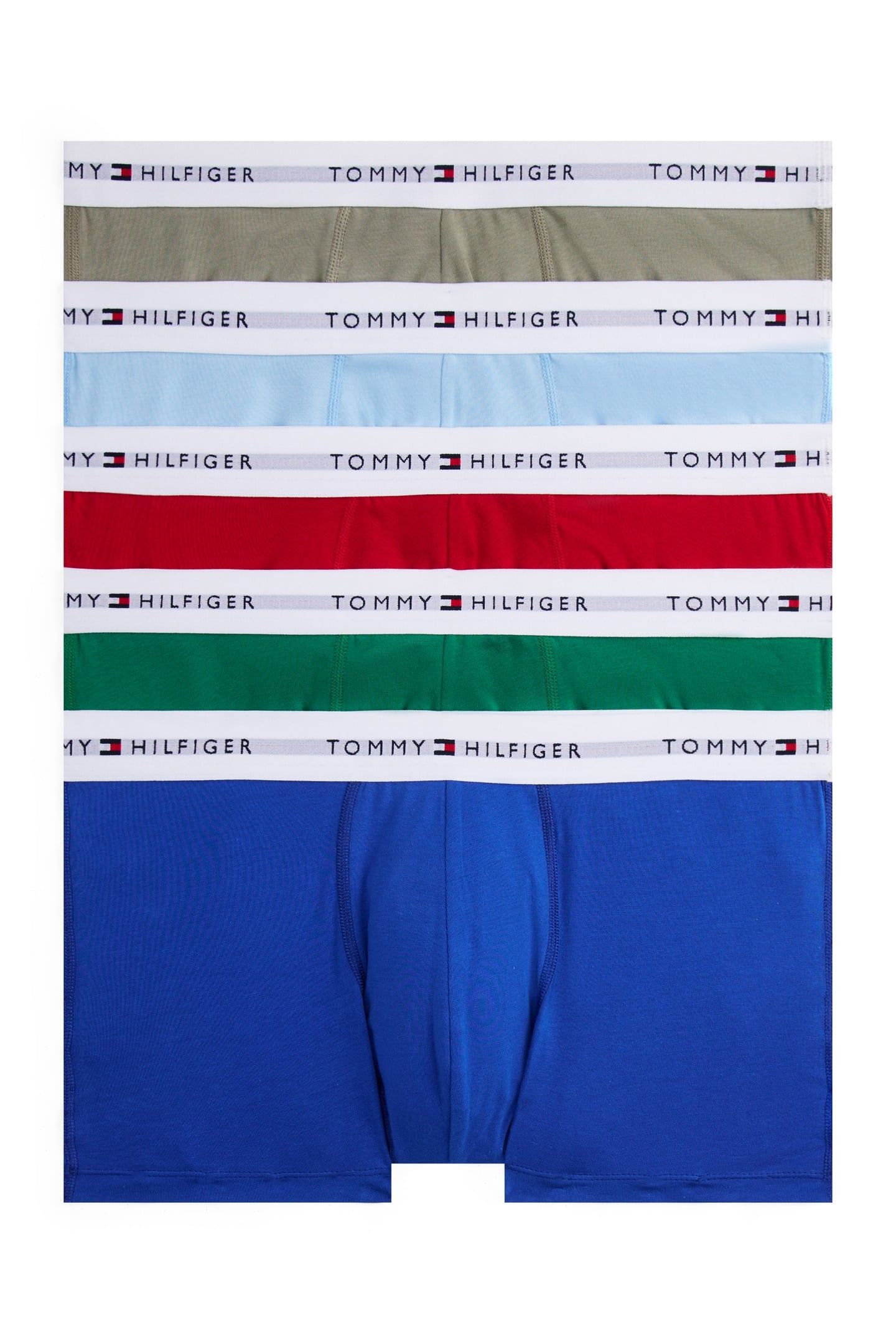 5-PACK TRUNK N GR/VS BL/PR RD/UT SG/NOB BLU 1