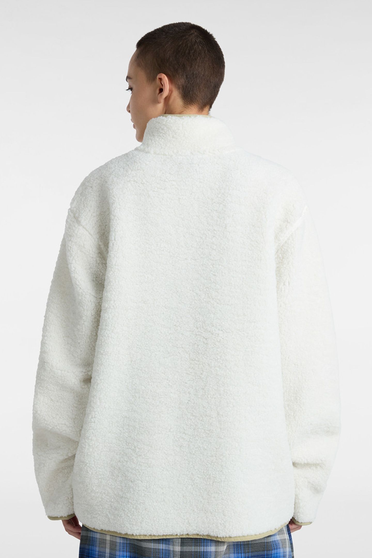 UNISEX BOXED SHERPA QZIP MARSHMALLOW 6