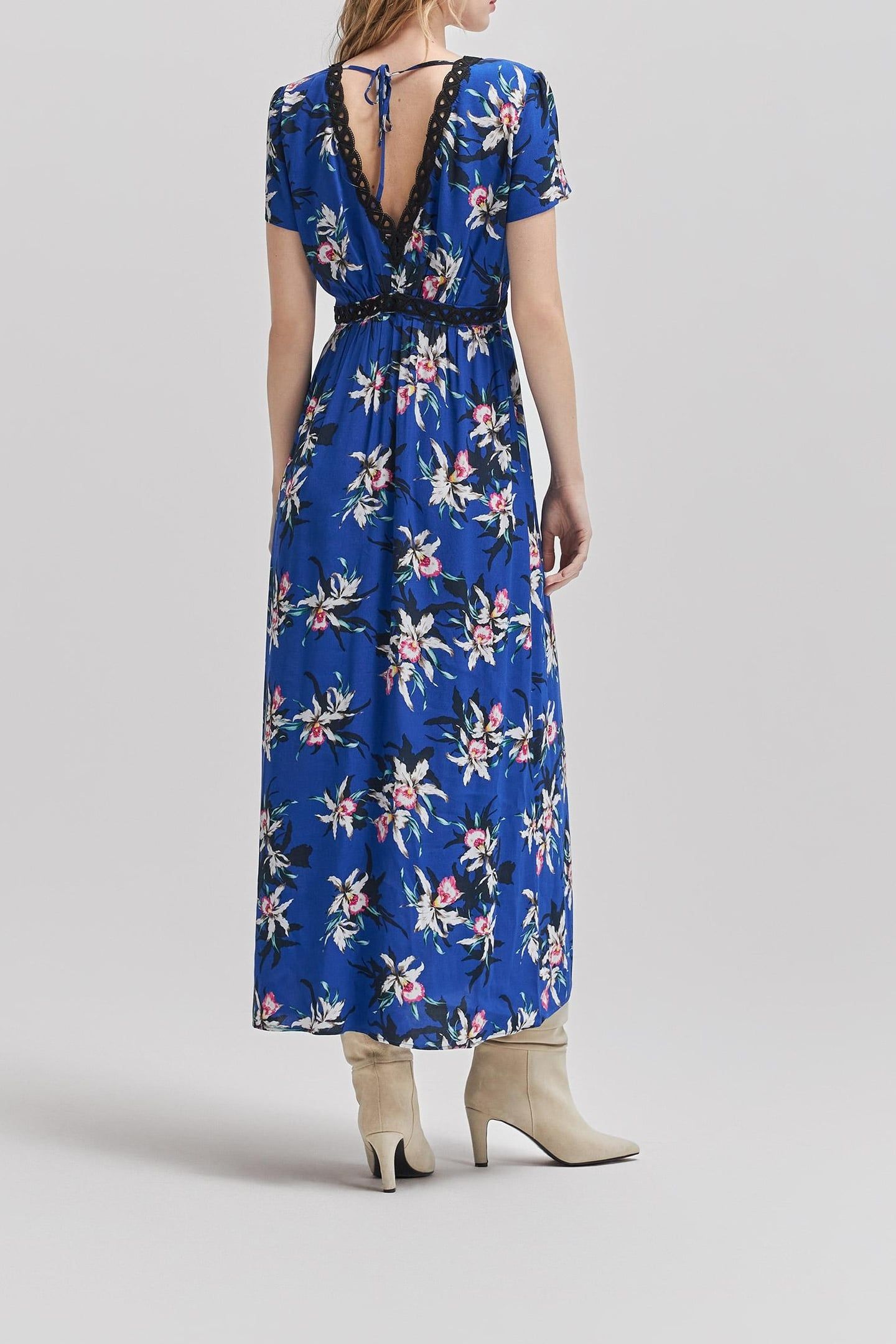 LENZING™ ECOVERO™ DRESS, BIRDS OF PARADISE PRINT 2