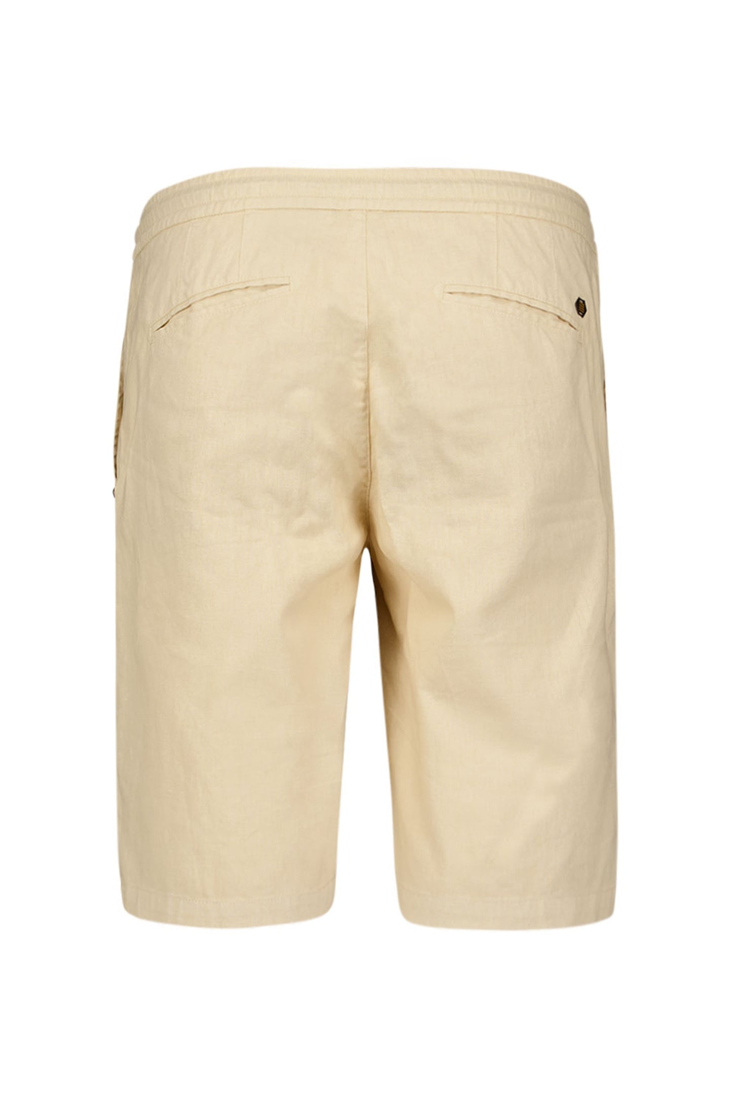 SHORT WITH LINEN GARMENT DYED SAND 5