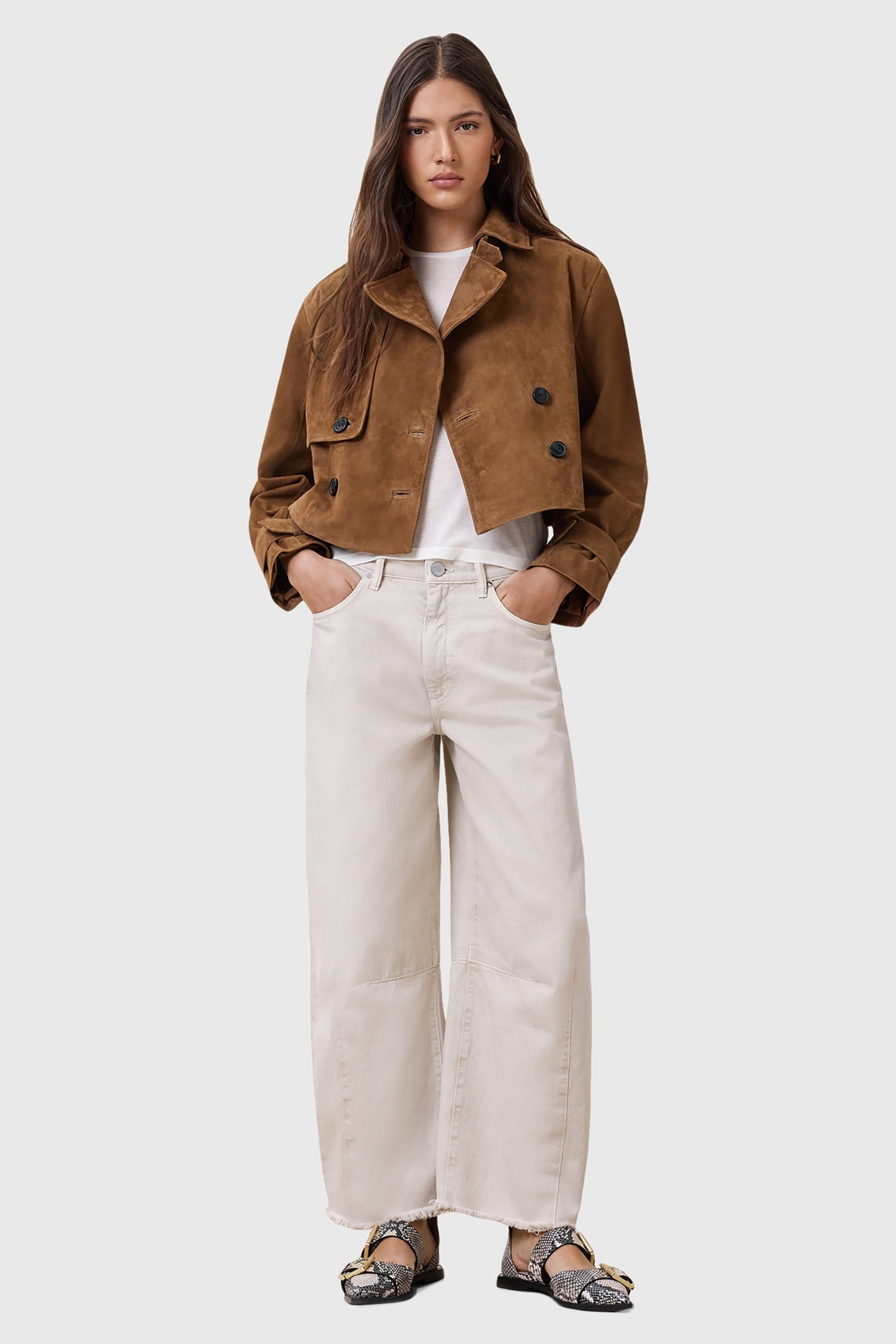 HENDRY SUEDE C TRNCH SUGAR BROWN 5