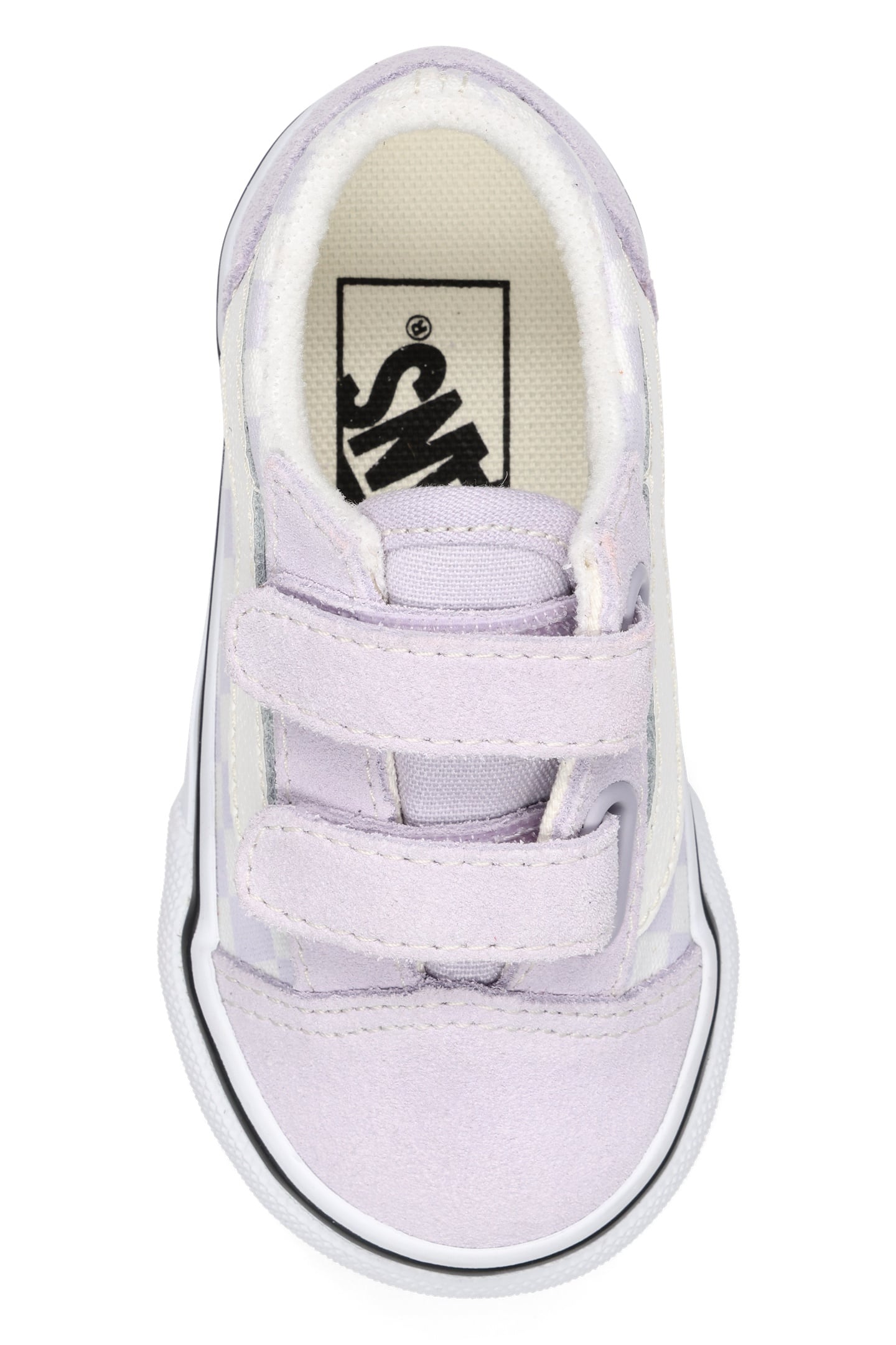TODDLER OLD SKOOL V COLOR THEORY CHECKERBOARD LILAC MIST 7