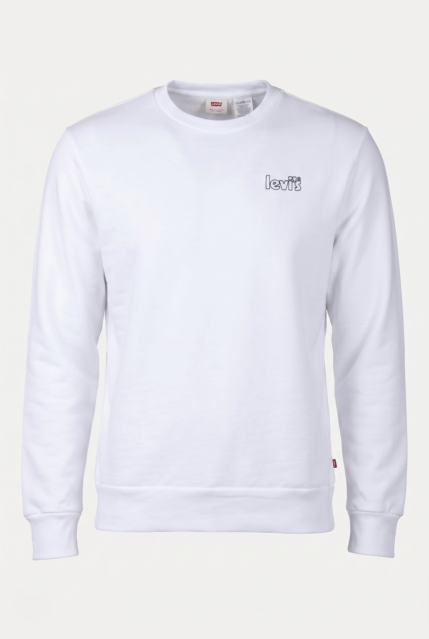GRAPHIC SWEATSHIRT POSTER OUTLINE WHITE 3