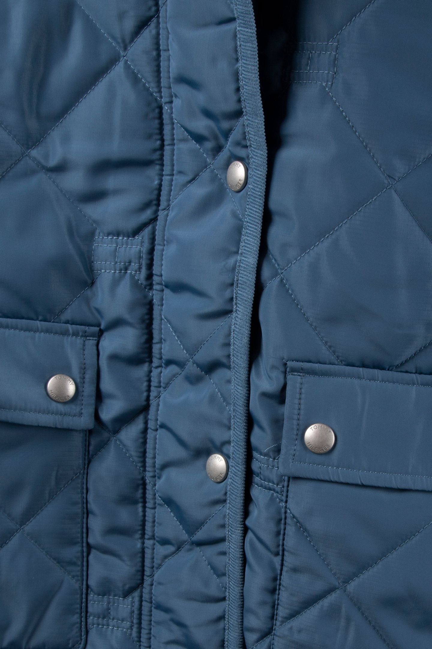 PADDED FLAG QUILTED JACKET CYCLONE HAZE 4