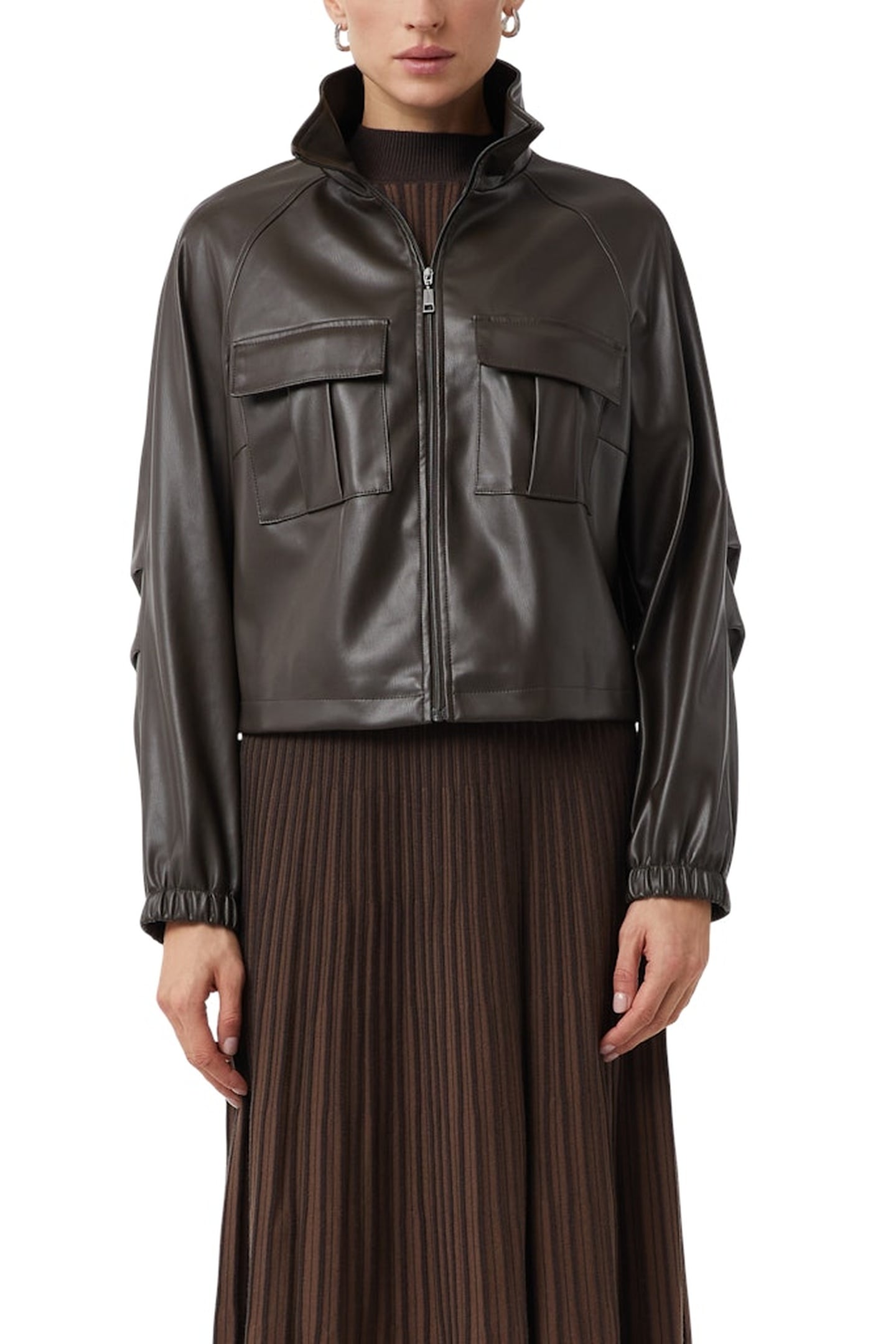 JACKETS INDOOR DARK BROWN 1