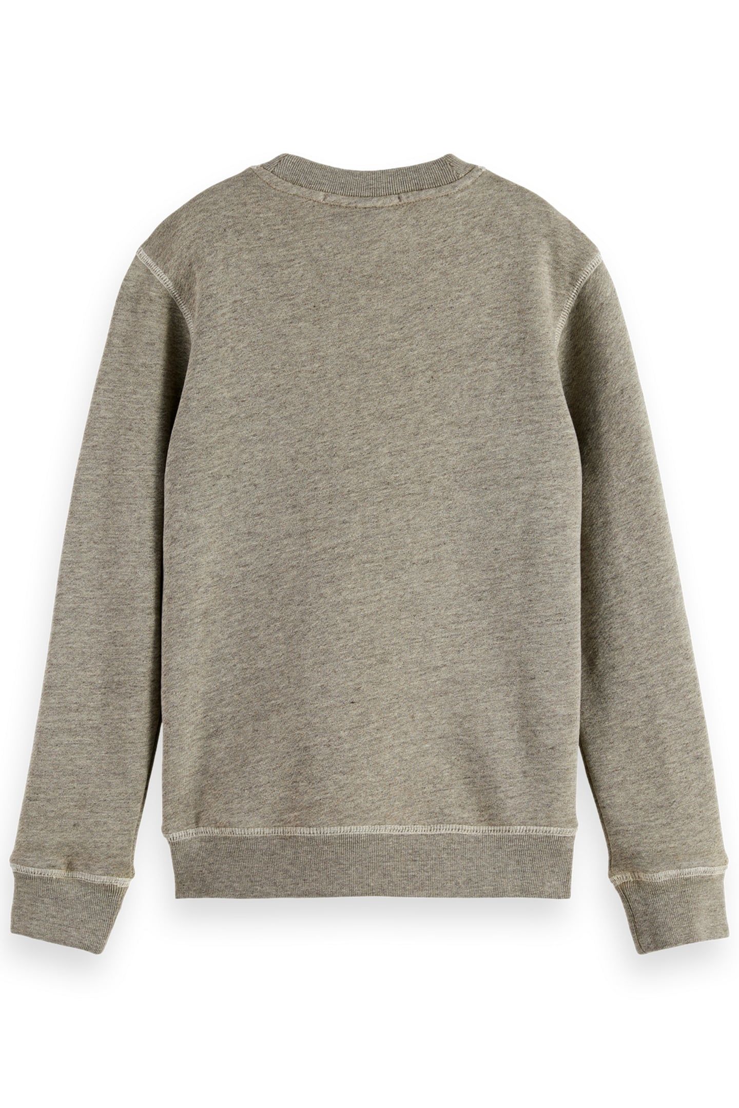 BOY DENIM WASHED ARTWORK SWEATSHIRT GREY MELANGE 2