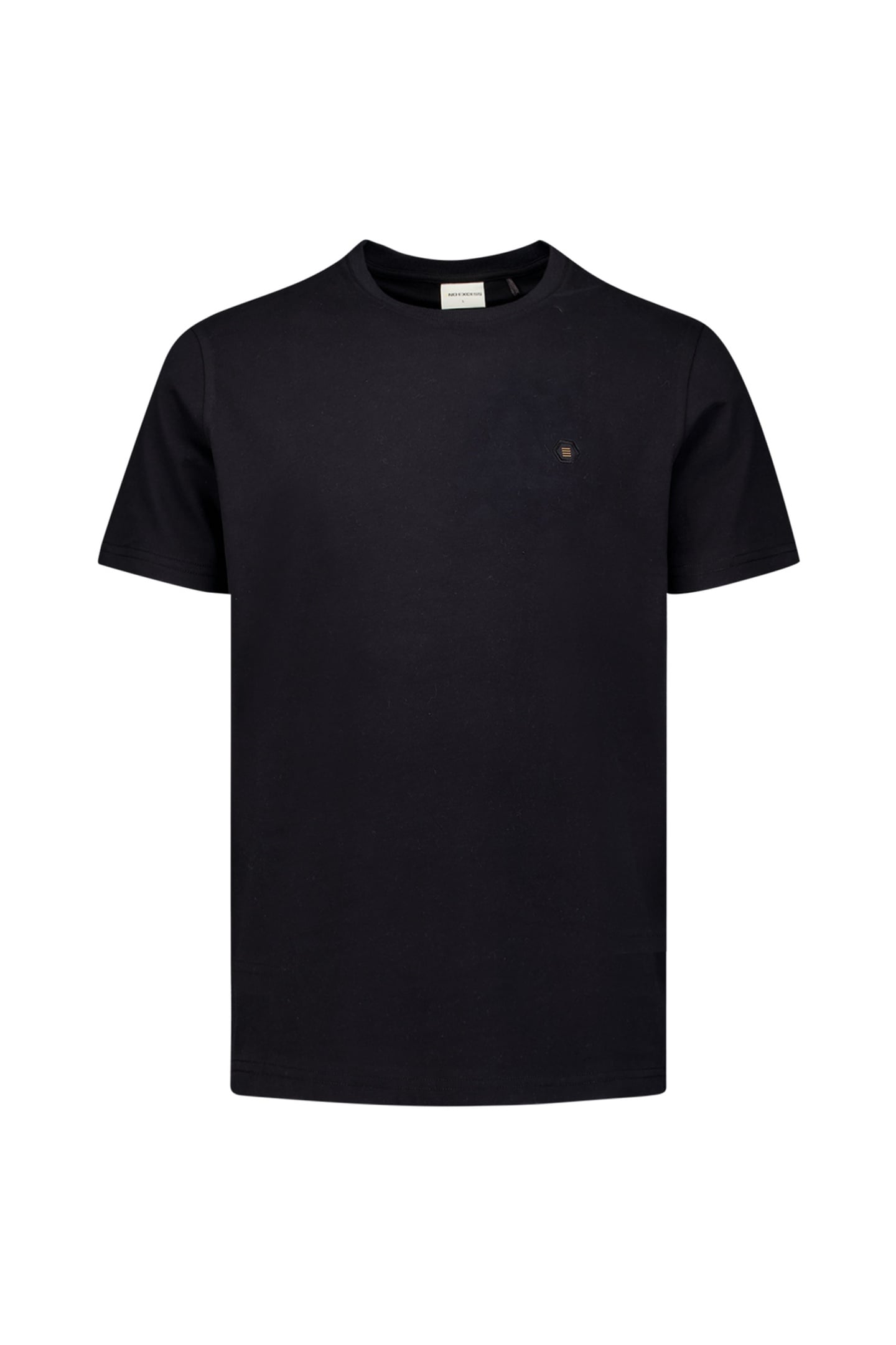 T-SHIRT CREWNECK PEACHED BLACK 4