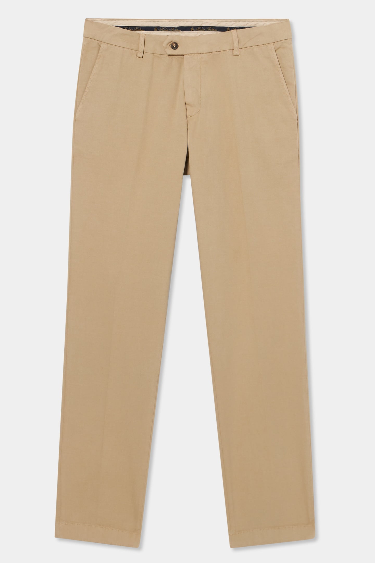 SLIM FIT WOVEN STRETCH COTTON CHINOS BEIGE 4
