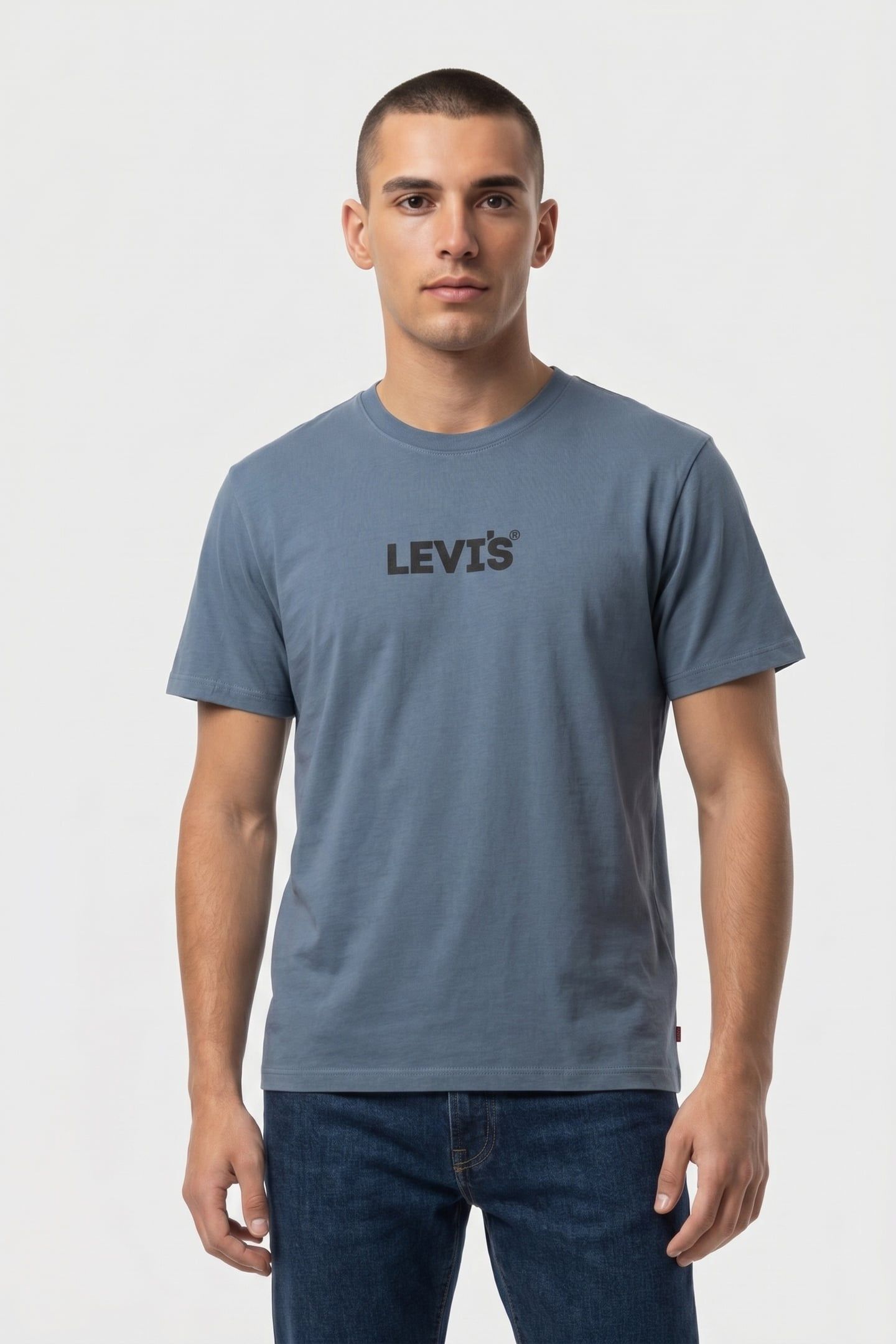 SS RELAXED FIT TEE HEADLINE LOGO 1 S 1