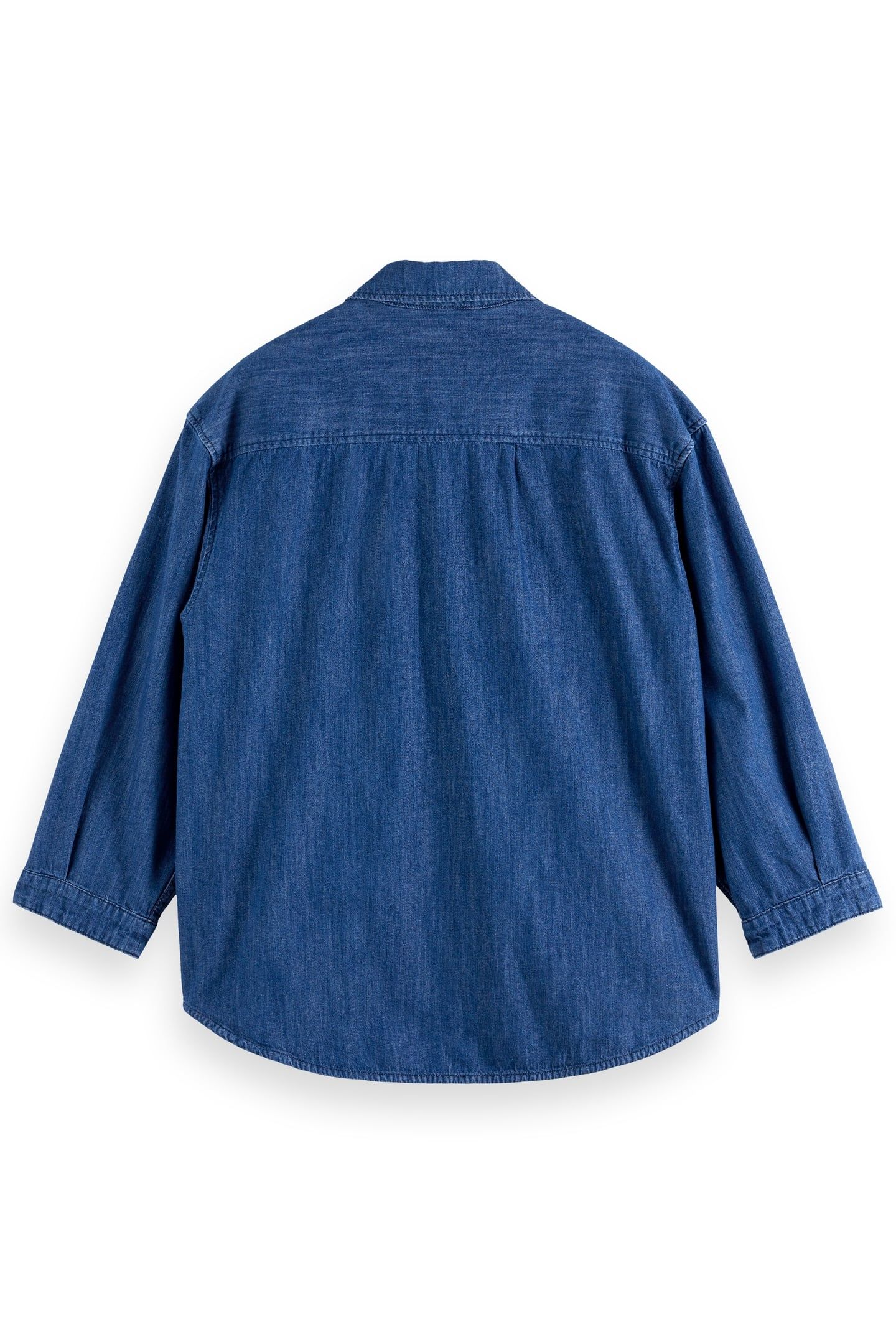 POPOVER WORKWEAR SHIRT IN LIGHTWEIGHT DENIM QUALITY WASHED I 4