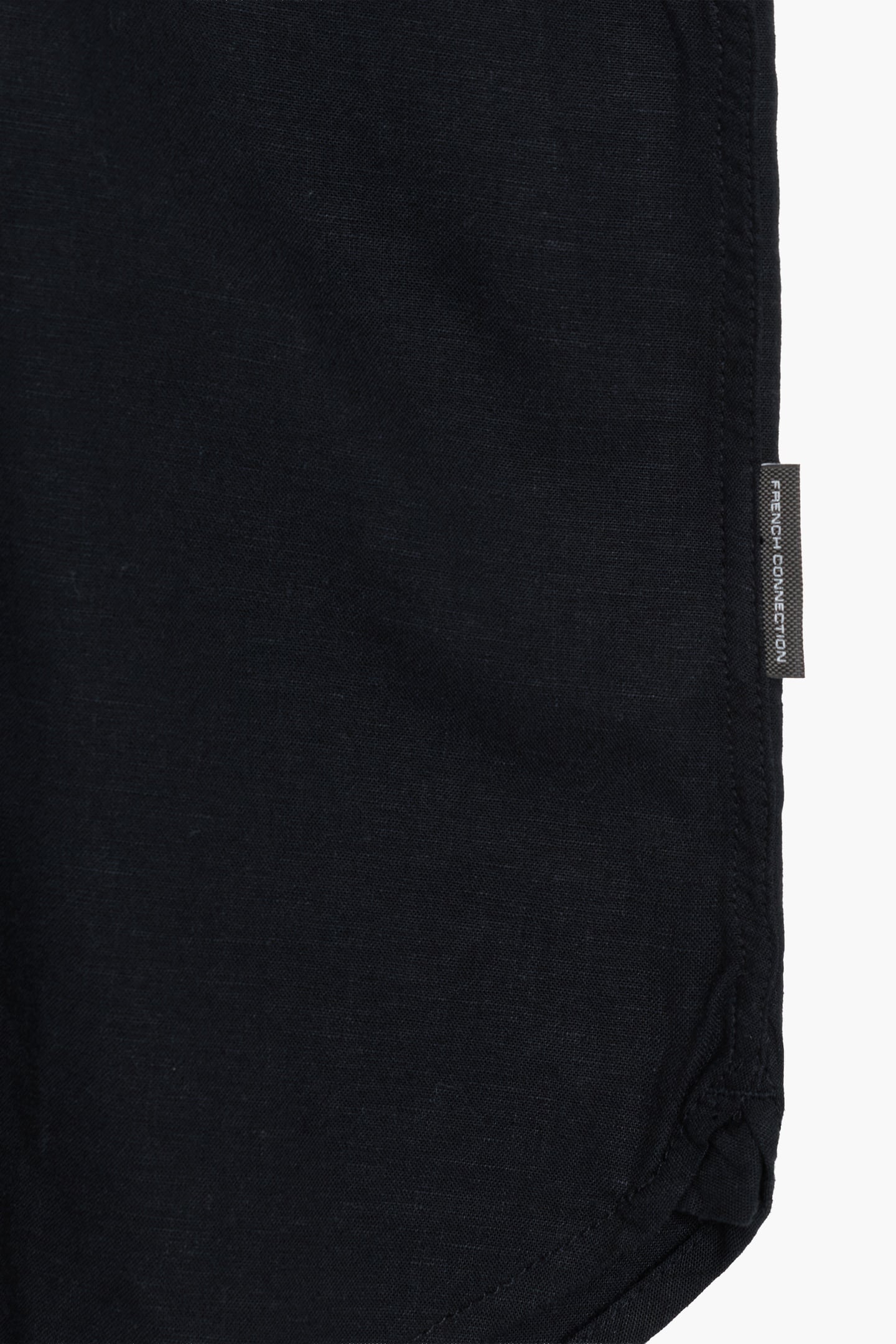 LINEN 2 POCKET LS BLACK 3