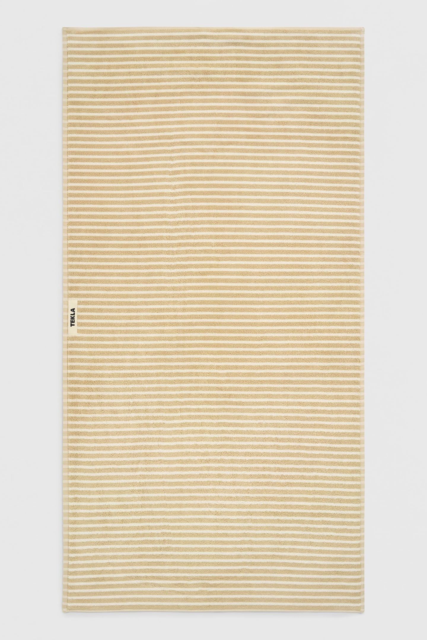 UNISEX HAND TOWEL IVORY STRIPES 3