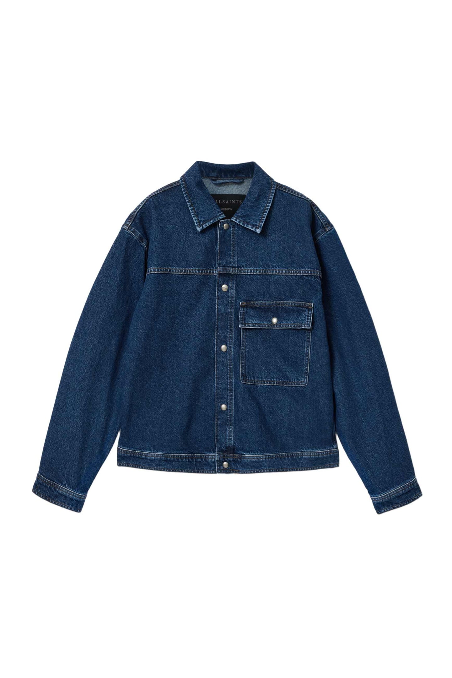 CAST DENIM JACKET DARK INDIGO 5