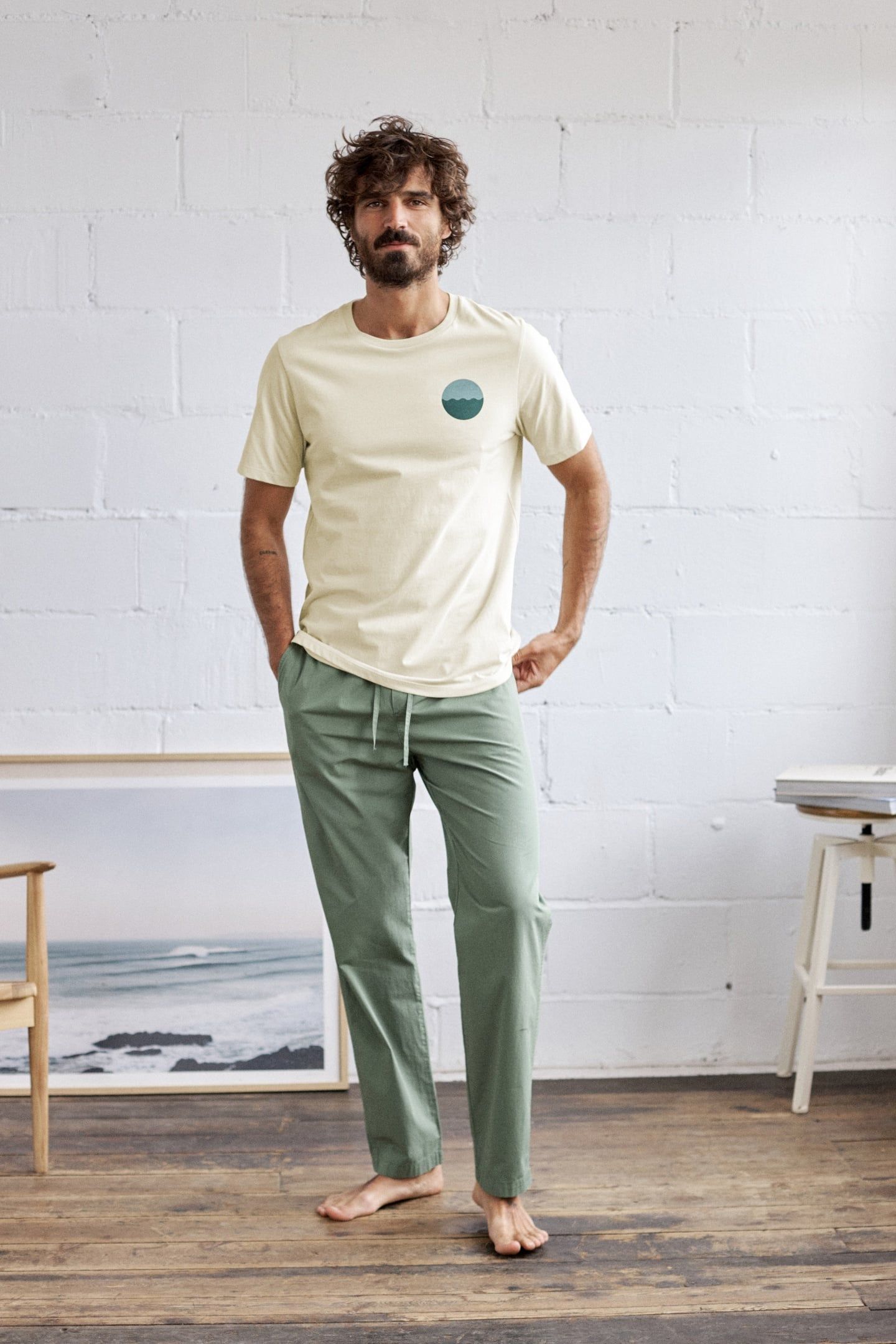 KOMO PANTS SOFT GREEN 1