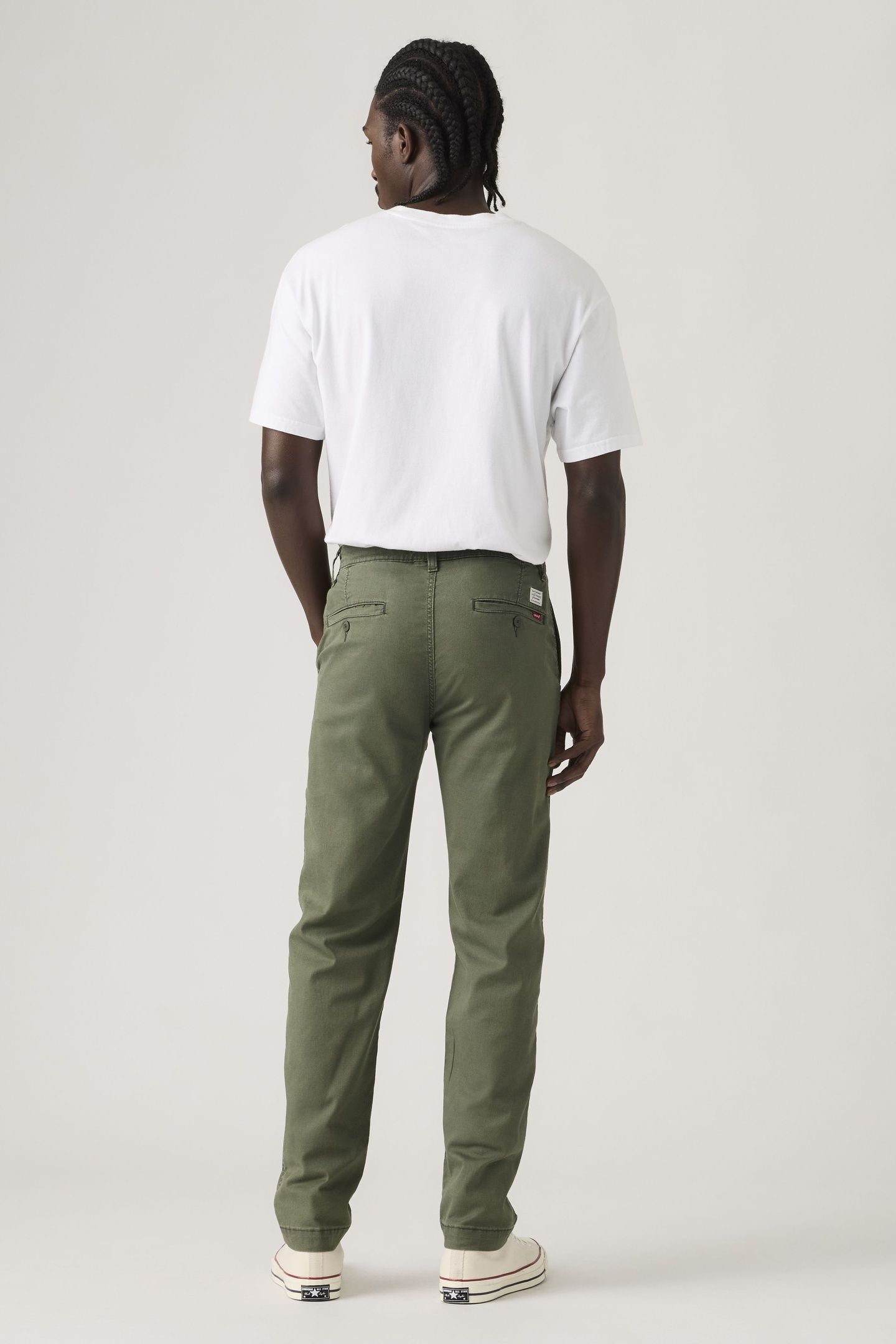 XX CHINO STANDARD TAPER LIGHTWEIGHT LINEN PANTS 2