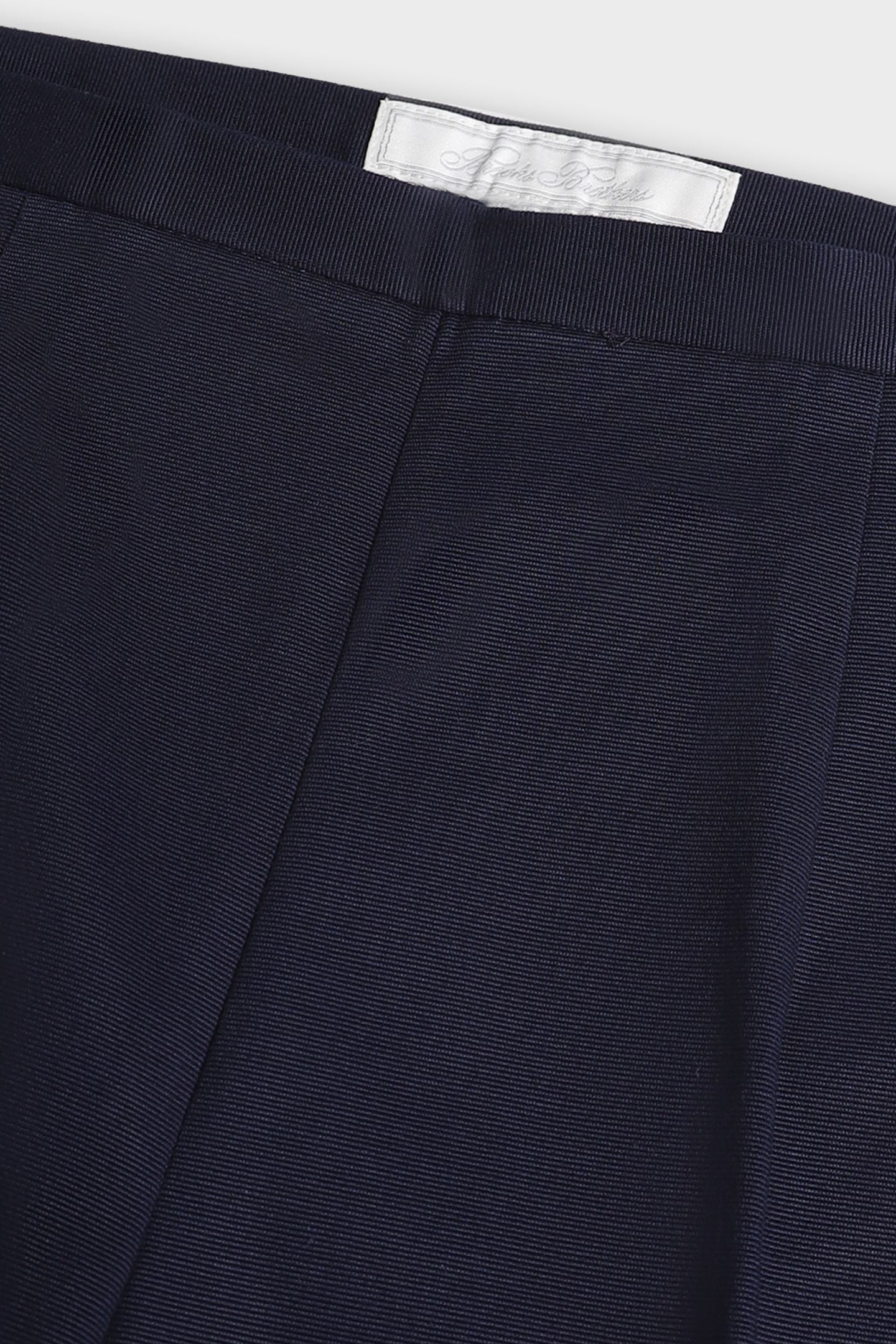 SLIM FIT FAILLE TROUSERS NAVY 4