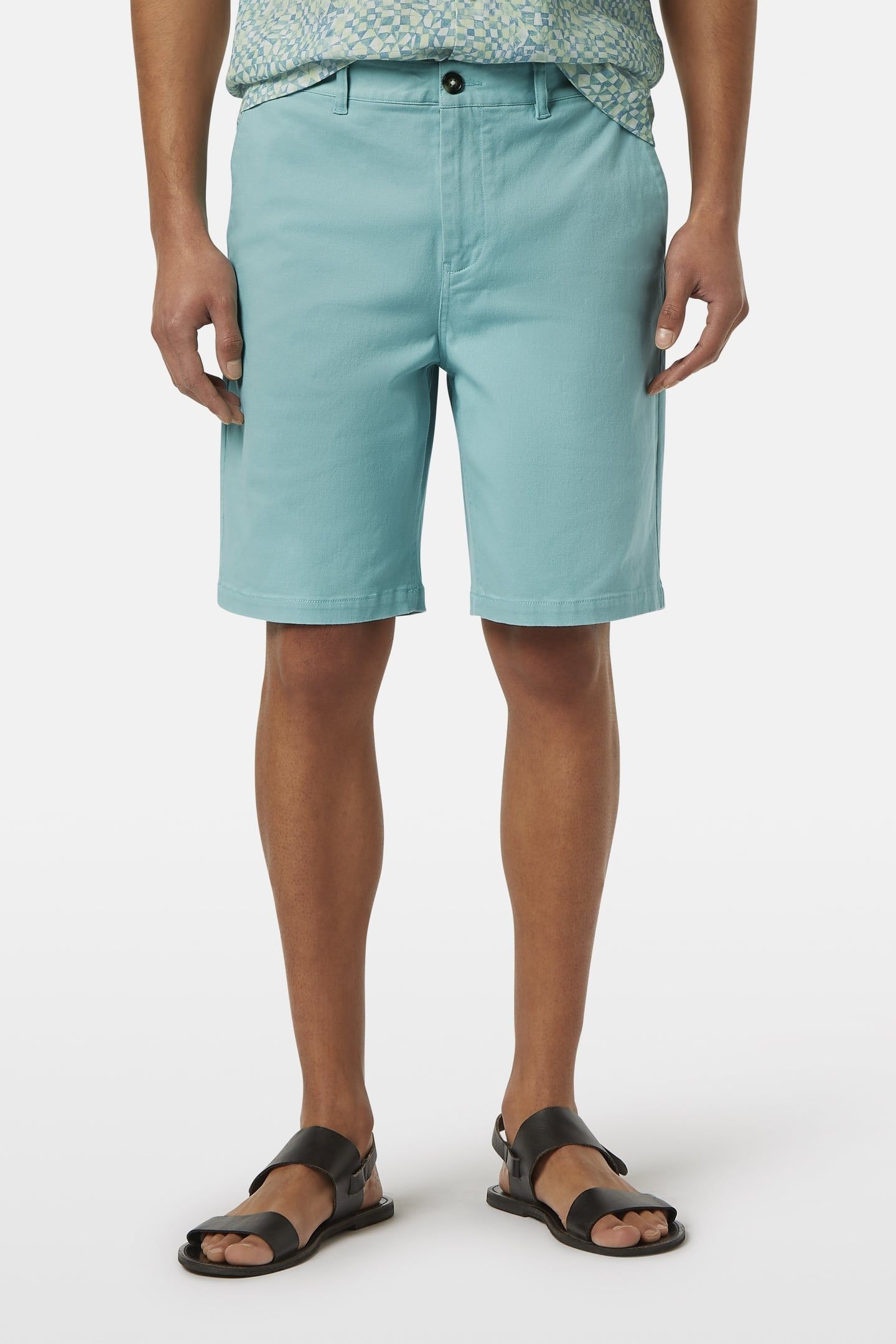 SEASONAL CORE - STUART WASHED COTTON-BLEND TWILL CHINO SHORT 1