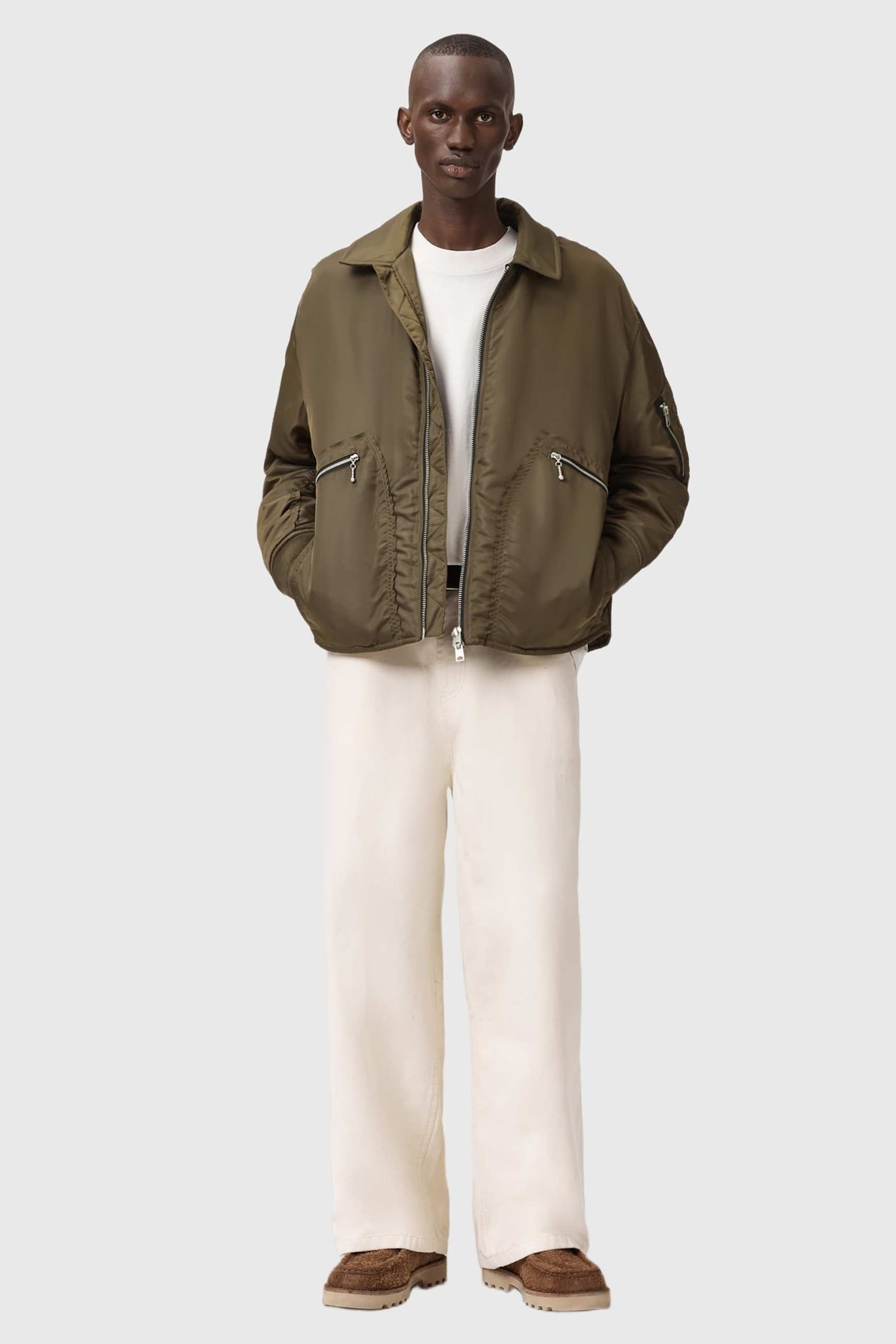 FALLON BOMBER KHAKI BROWN 4