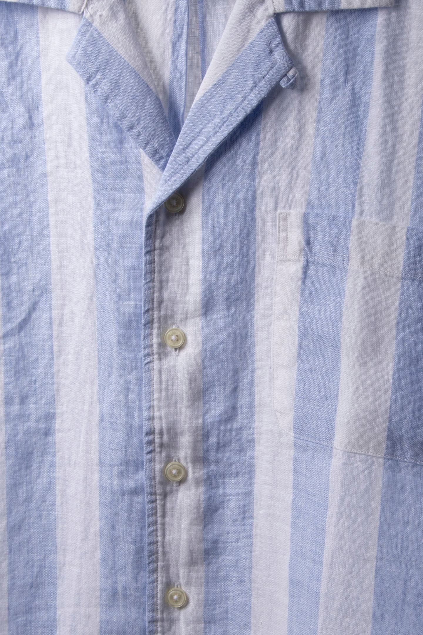 CASUAL LINEN SHIRT BLUE 6