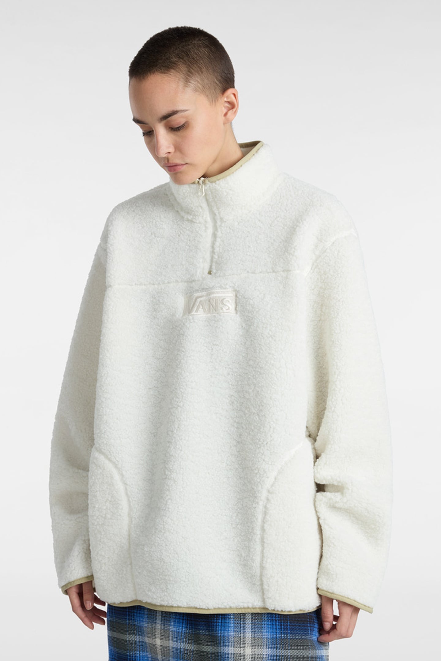 UNISEX BOXED SHERPA QZIP MARSHMALLOW 4