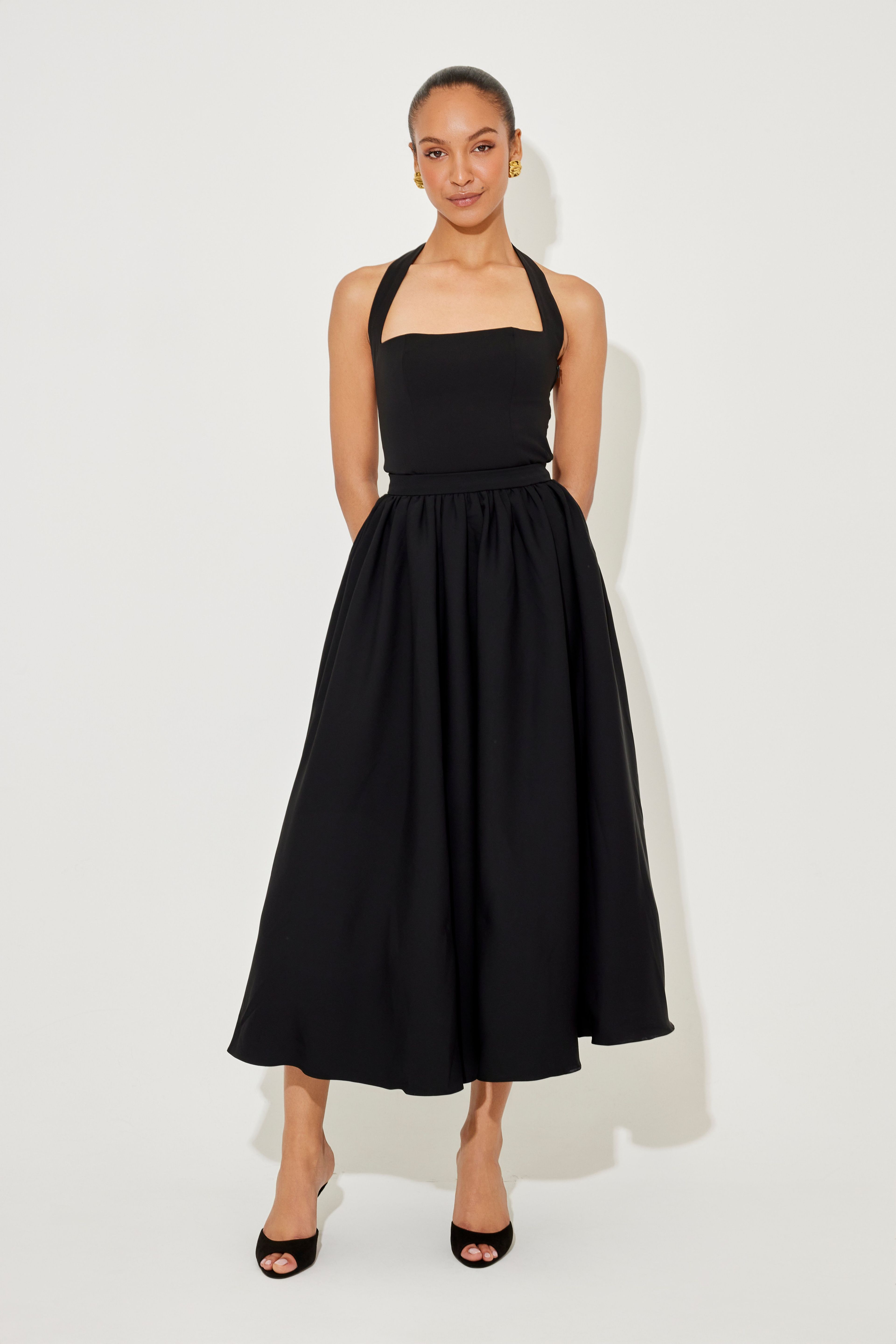 MAXI SKIRT BLACK 1