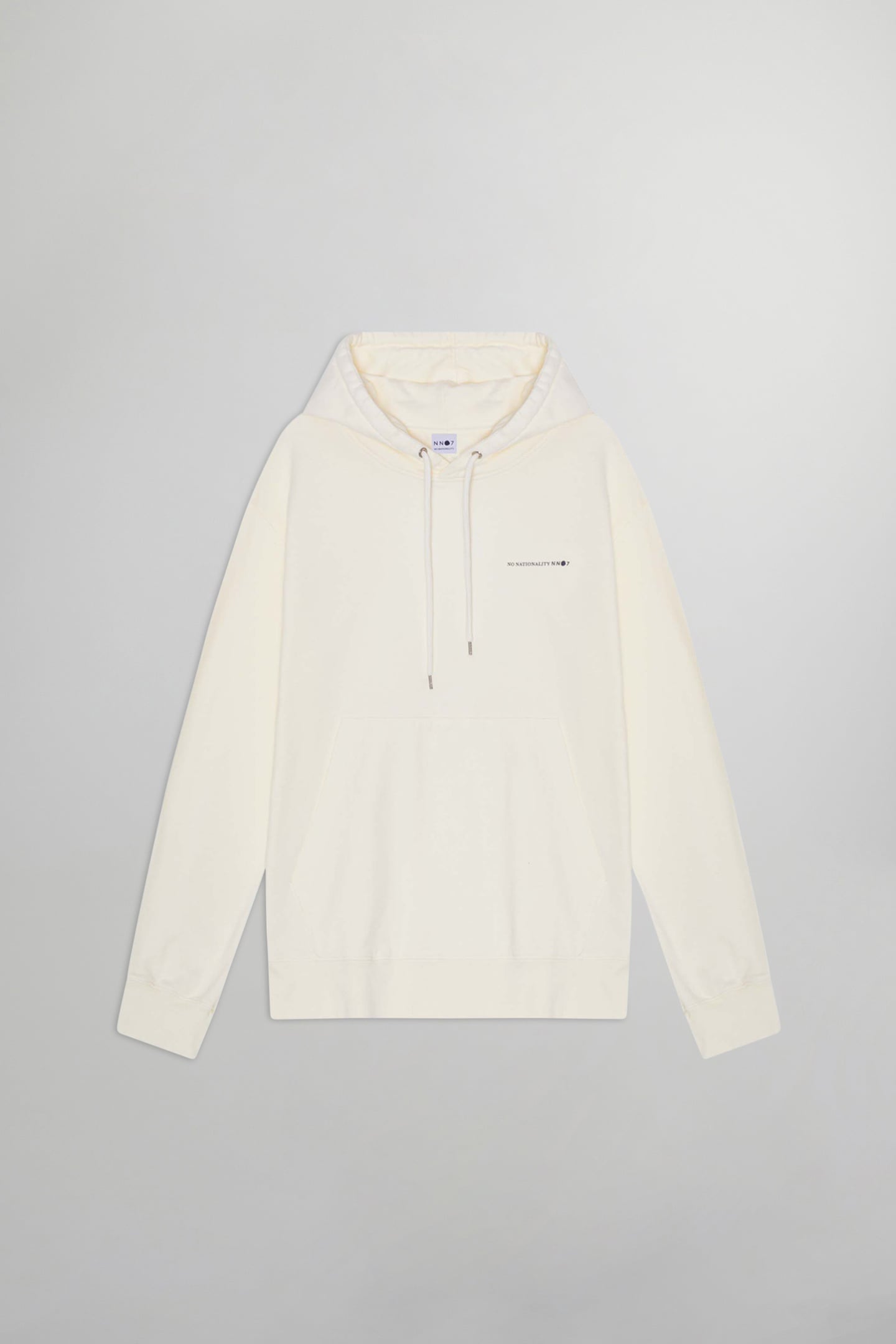 NN07 WAYLON 3472 REGULAR FIT HOODED SWEATSHIRT OFF WHITE 3