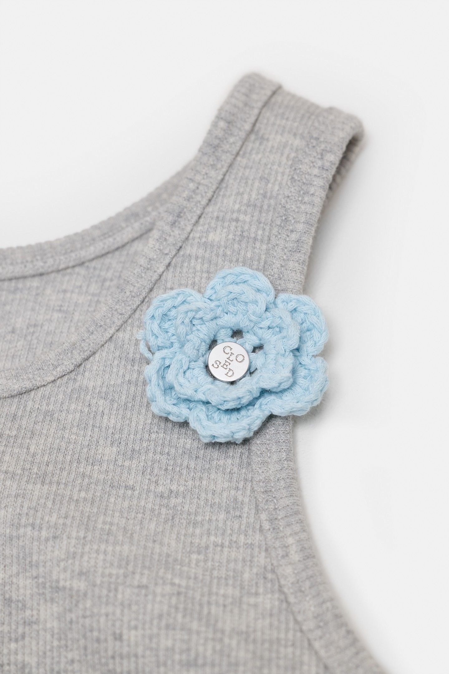 TANK TOP LIGHT GREY MELANGE 8