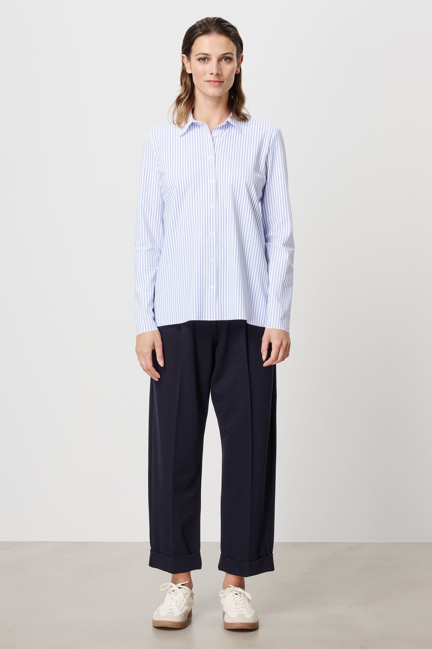 STRIPED SHIRT BLUE 1
