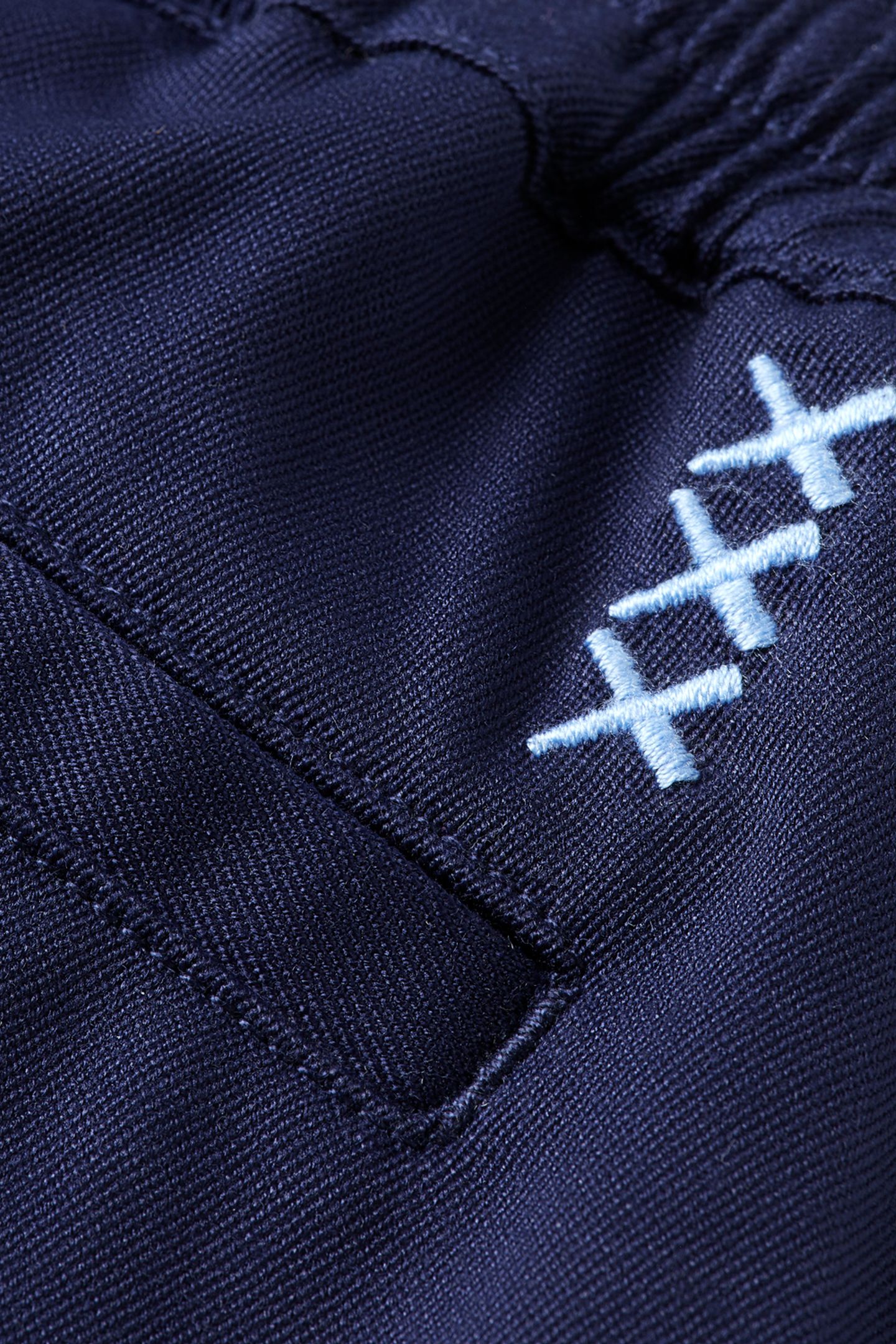 BOY LOOSE-TAPERED VISCOSE BLEND JOGGER NAVY 3