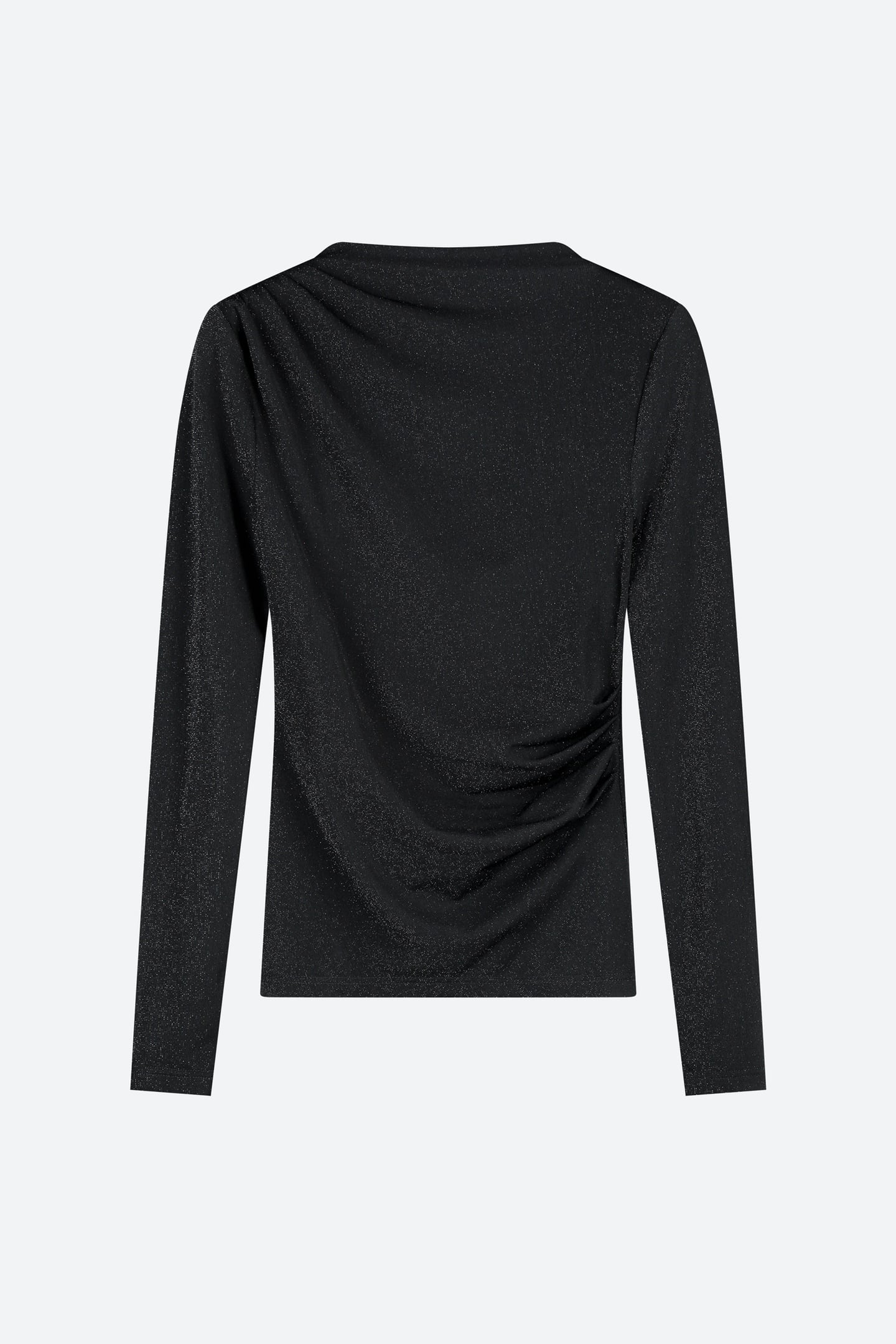 NOUS SOMMES LABELS – EDIE LS GLITTER TOP BLACK 8
