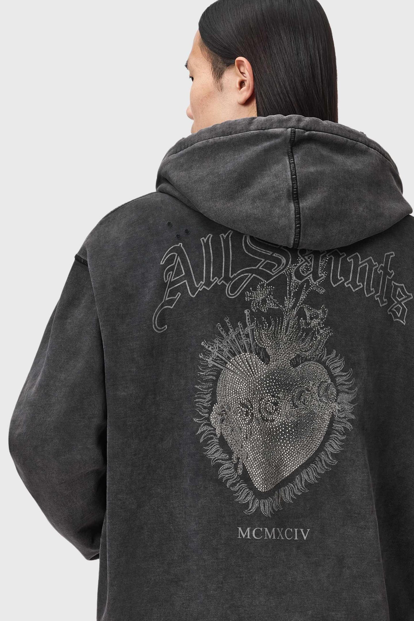SABBATH OTH HOODY WASHED BLACK 4