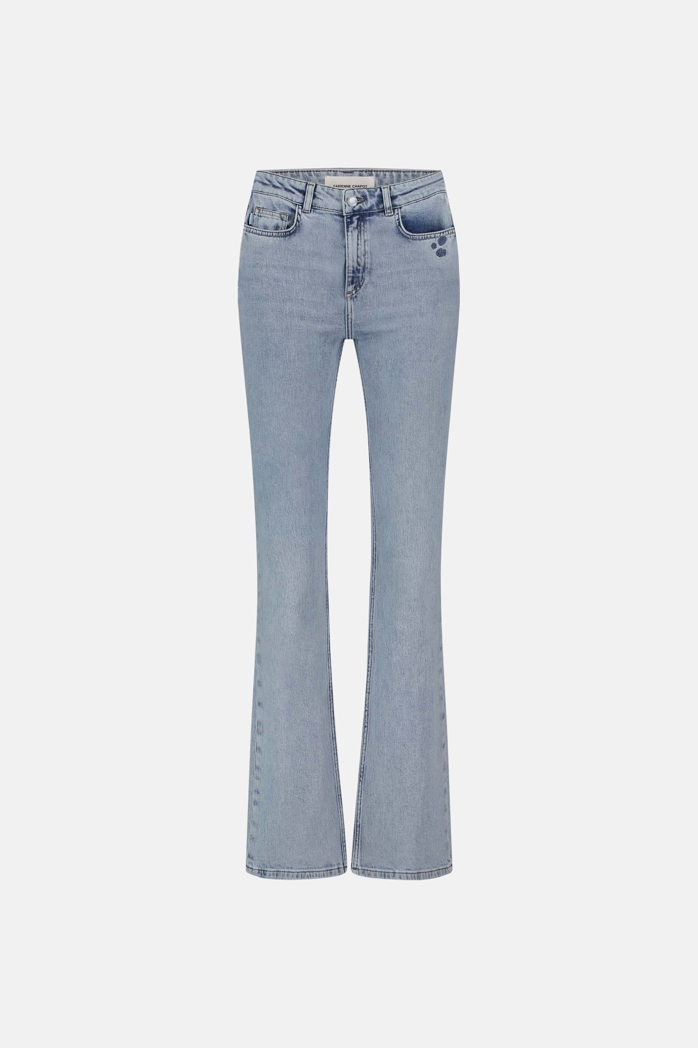 EVA FLARE JEANS LIGHT BLUE 3