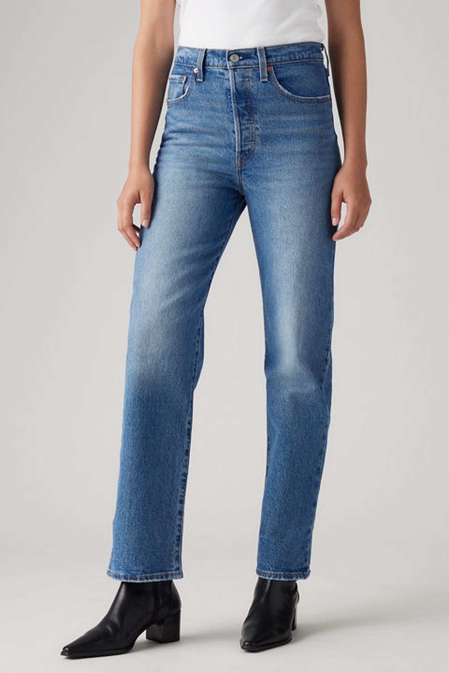 RIBCAGE STRAIGHT ANKLE JEANS 5