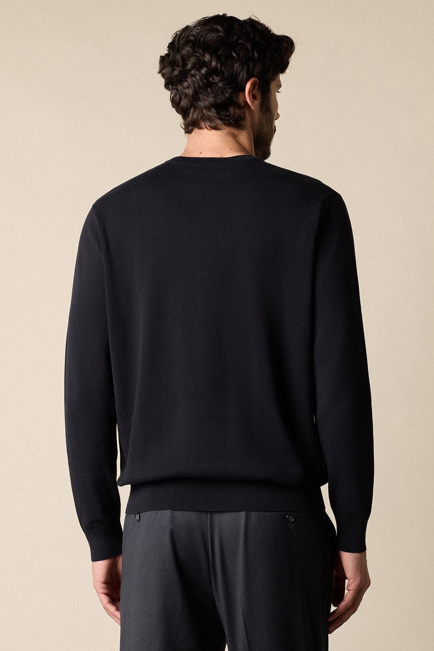 COTTON CREWNECK BLACK 3