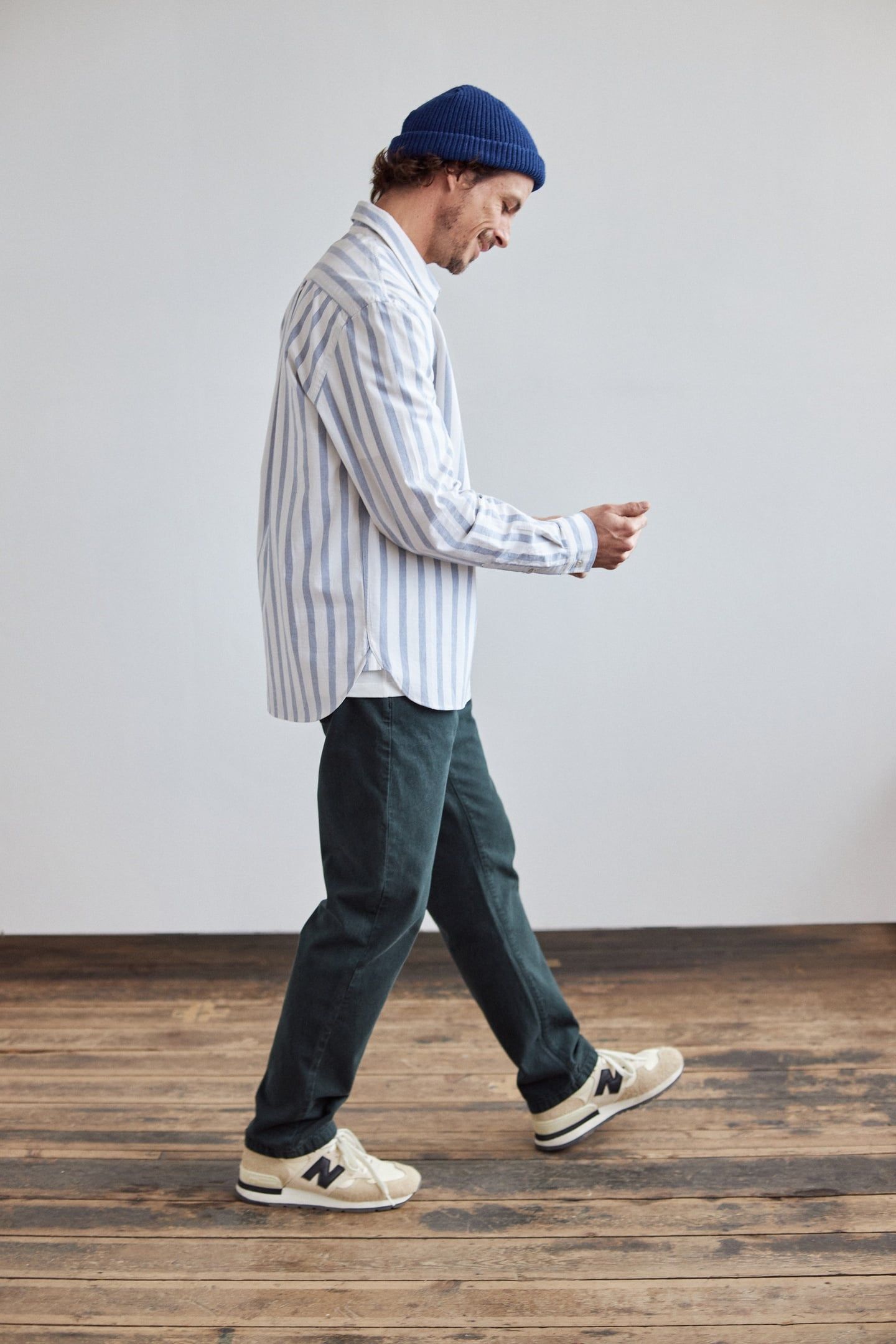 CAMPANA SHIRT BLUE STRIPES 2