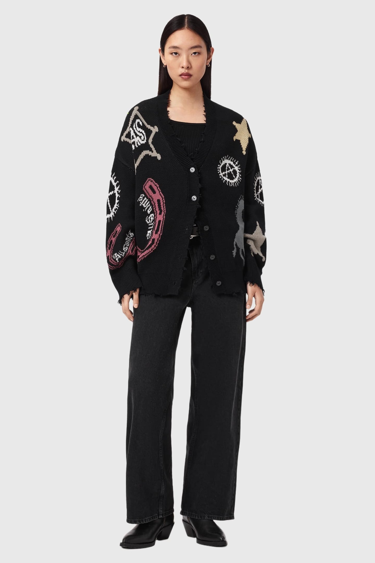 HESTER CARDIGAN BLACK 3