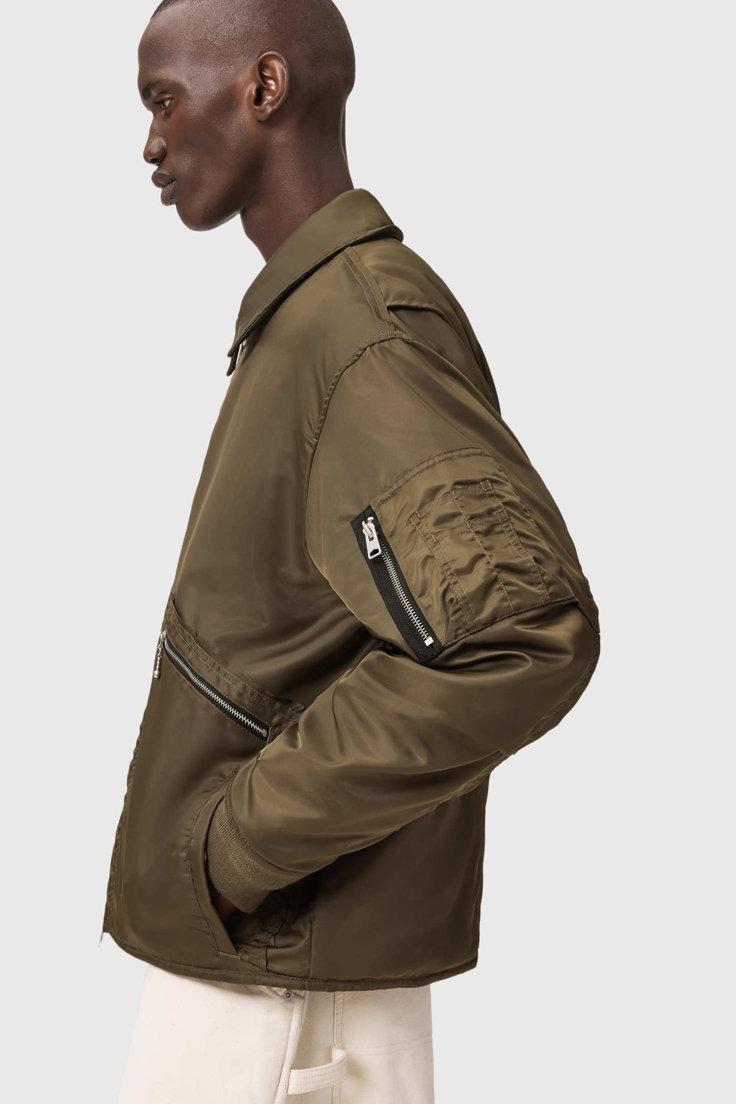 FALLON BOMBER KHAKI BROWN 6
